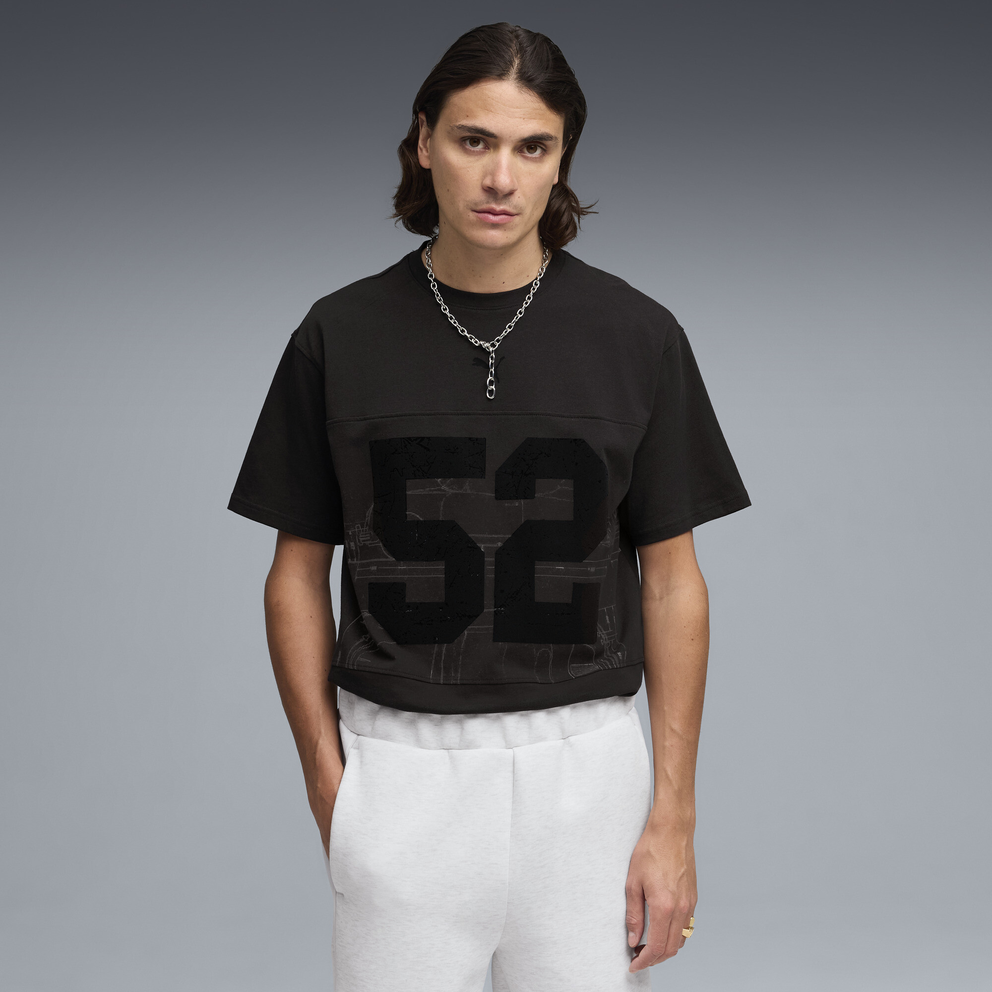 PUMA Porsche Legacy Lifestyle shirt voor Heren, Zwart, Maat XXL thumbnail 4