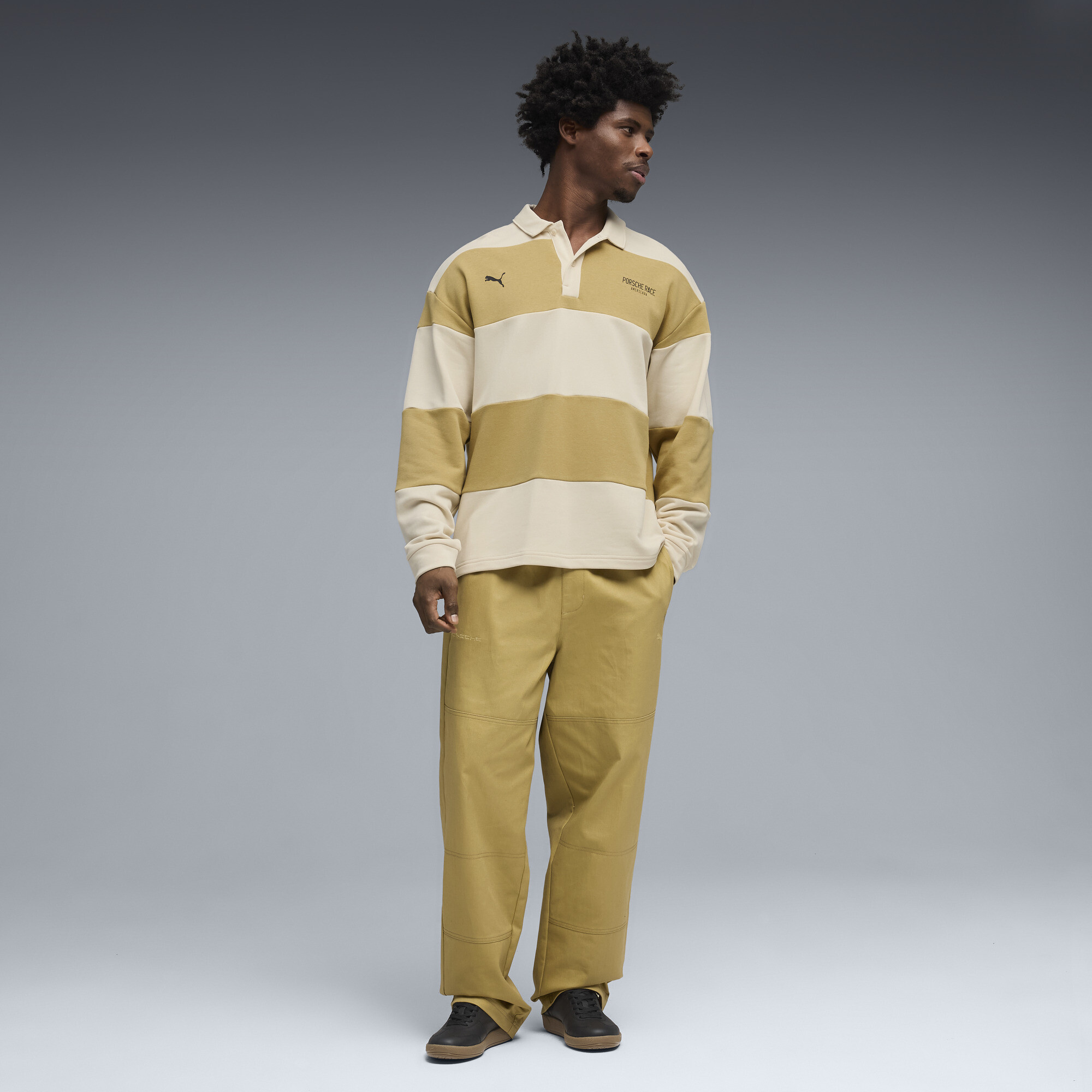 PUMA Porsche Legacy polosweater voor Heren, Maat M thumbnail 2