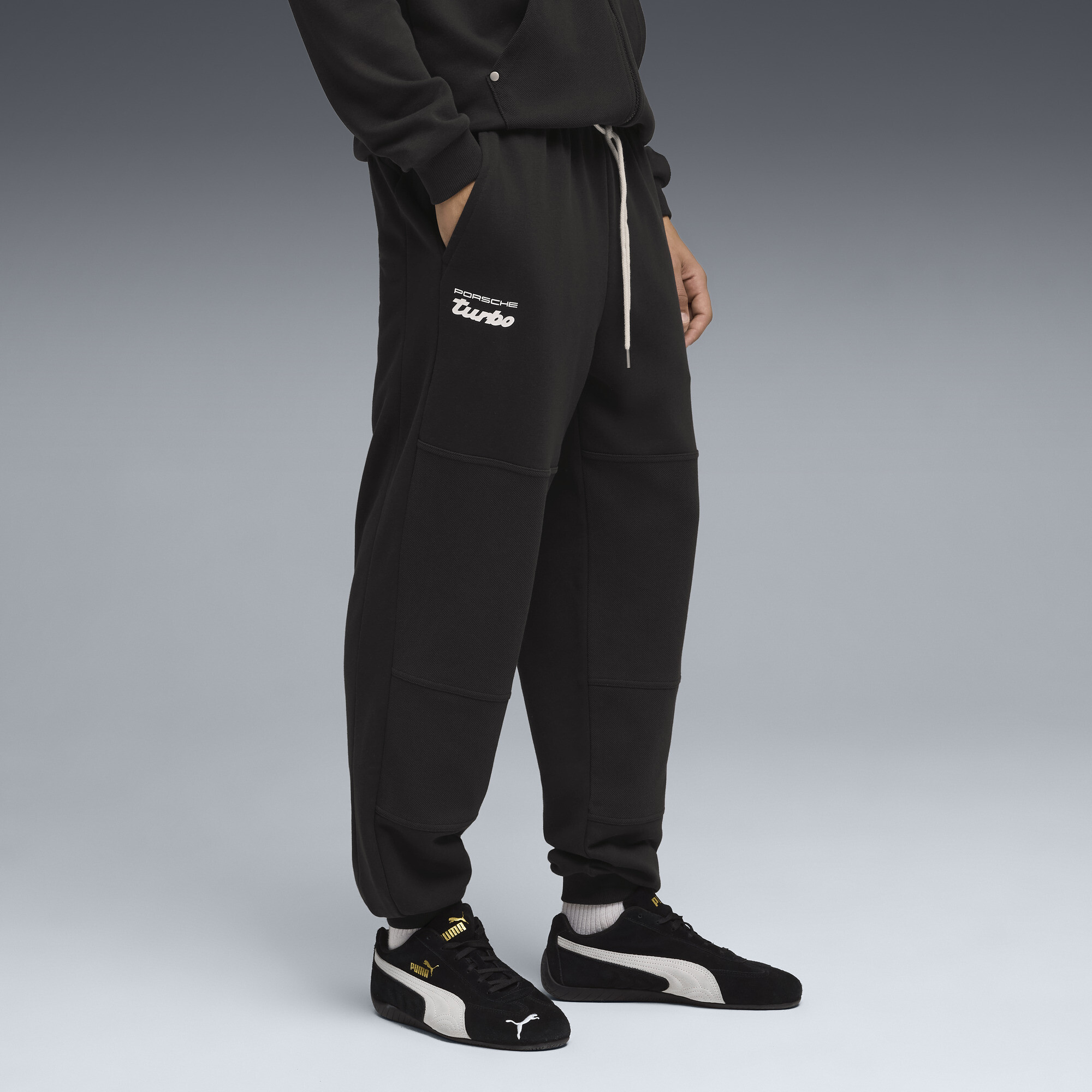 PUMA Porsche Legacy Men's Sweatpants in Black, Size M