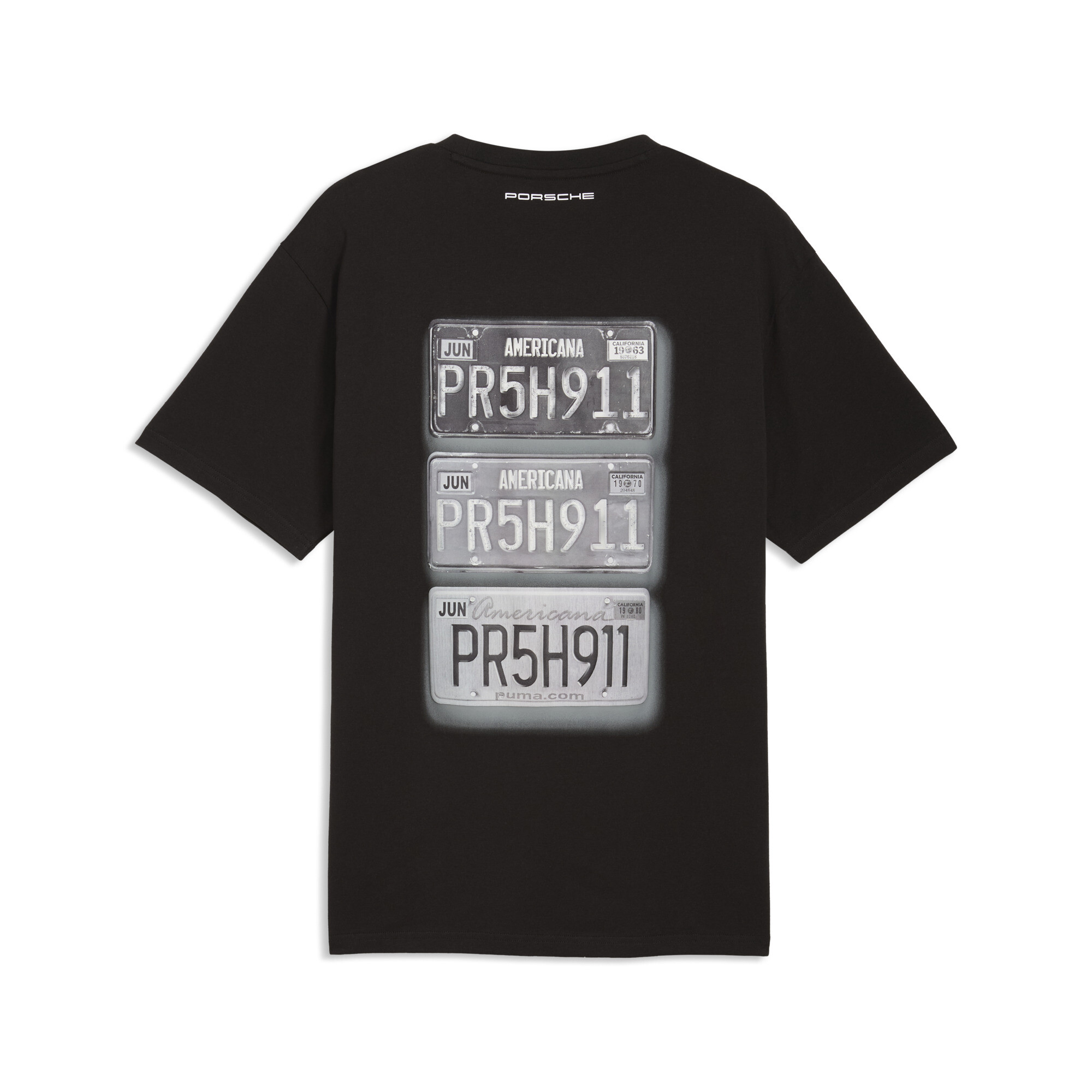 Футболка Porsche Legacy Graphic Tee Men | Цвет: Черный | Puma