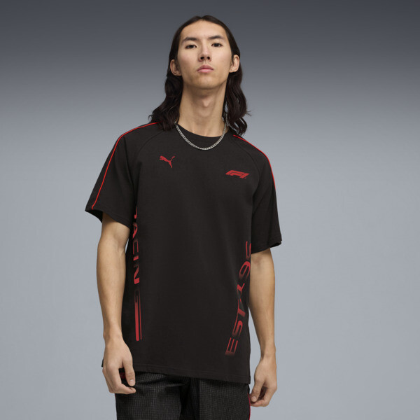 Remera PUMA F1® Lifestyle T7 para Hombre En Negro