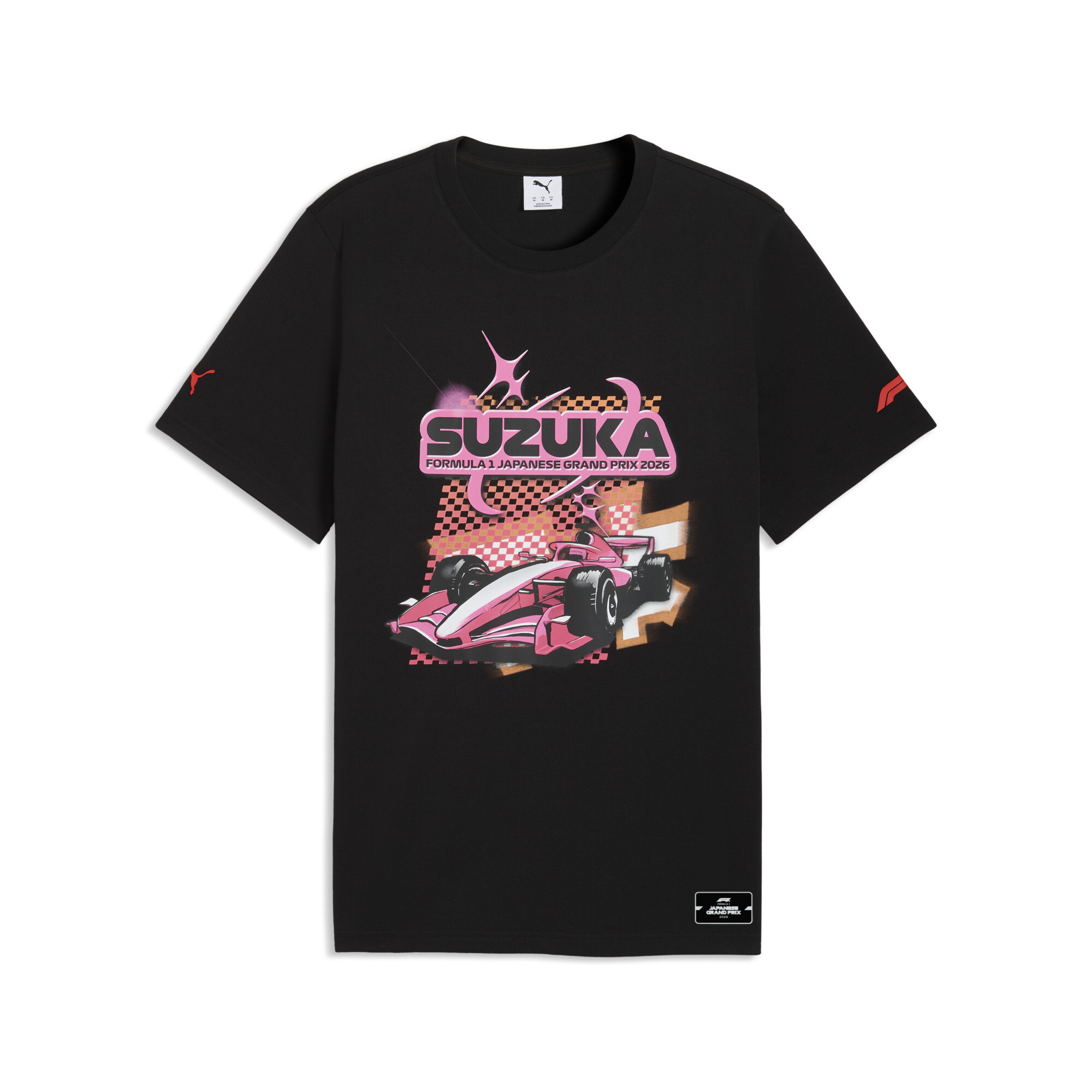 PUMA F1Â® Japan uniseks T-shirt, Zwart, Maat S