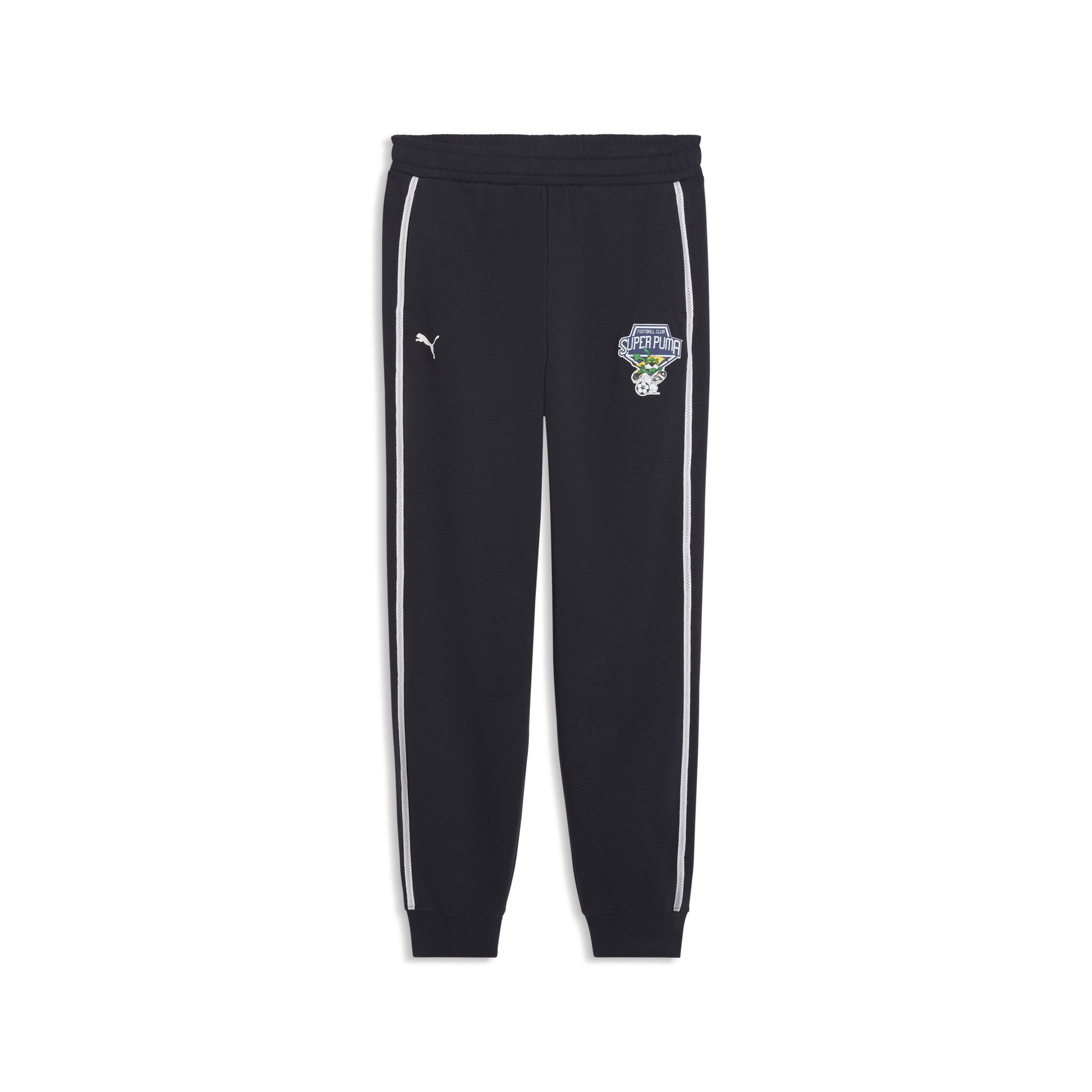 T7 Super PUMA relaxte sweatpants voor Heren, Blauw, Maat 15-16Y thumbnail 3