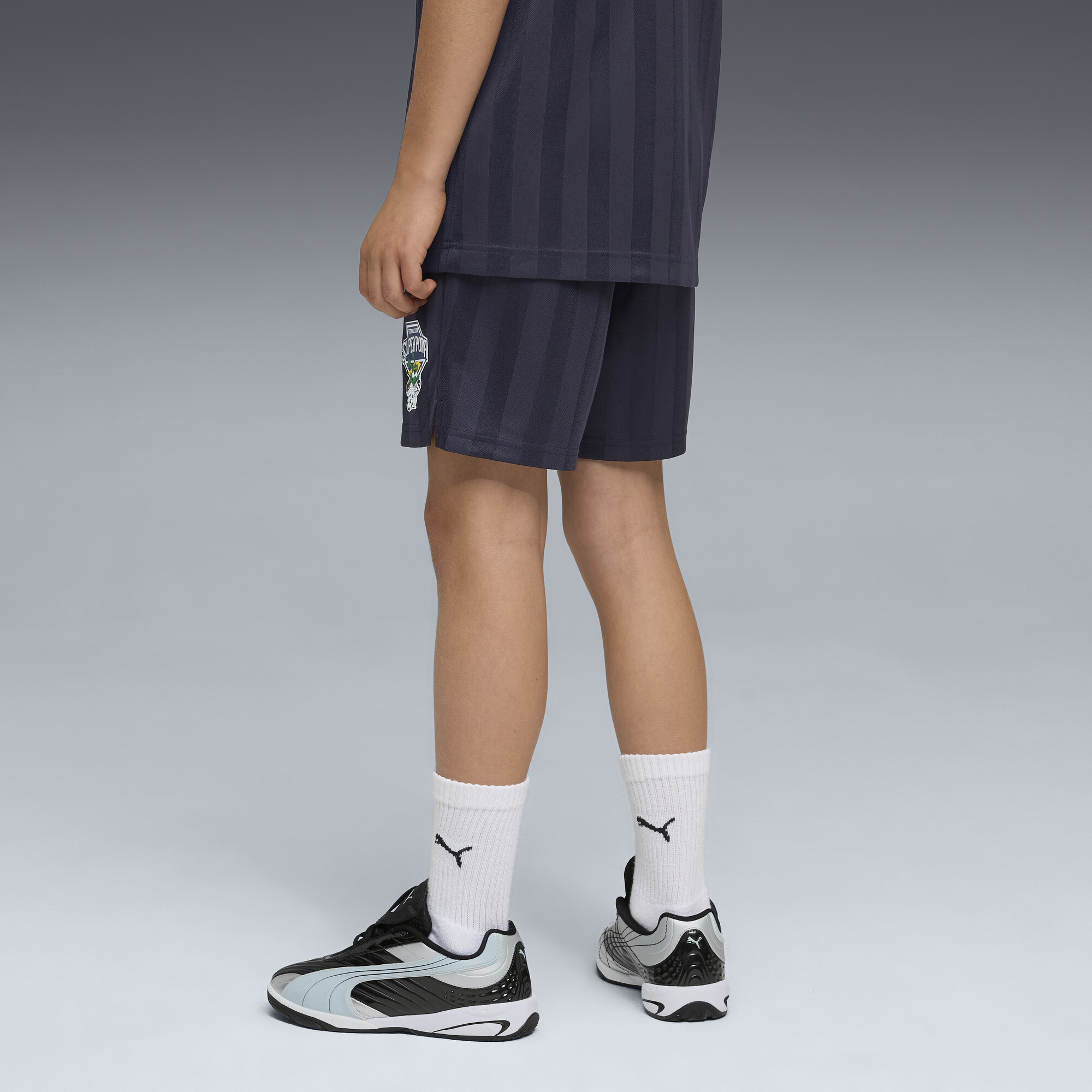 Super PUMA short voor Heren, Blauw, Maat 11-12Y thumbnail 3