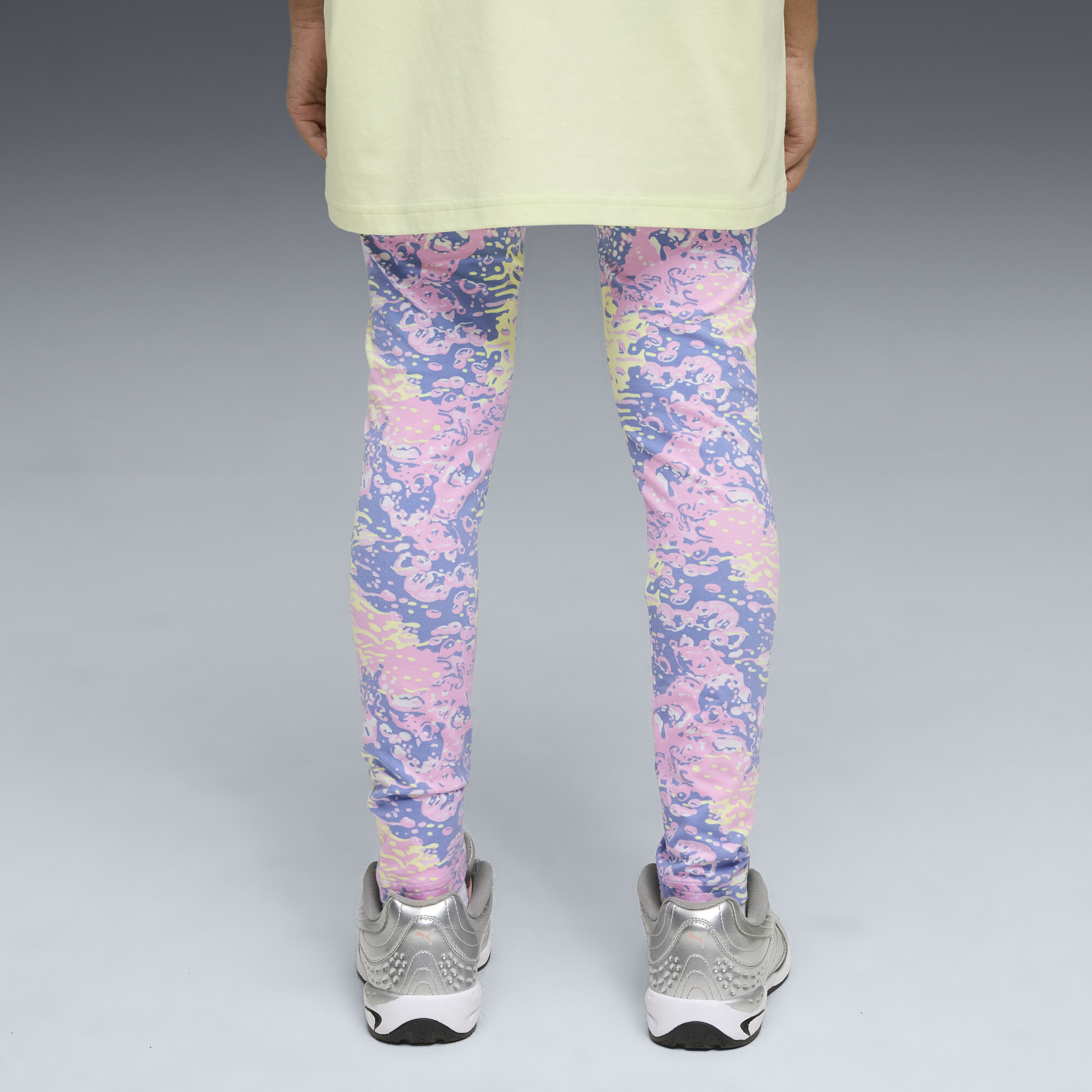 PUMA Legging met hoge taille en print voor Dames, Maat 13-14Y thumbnail 5