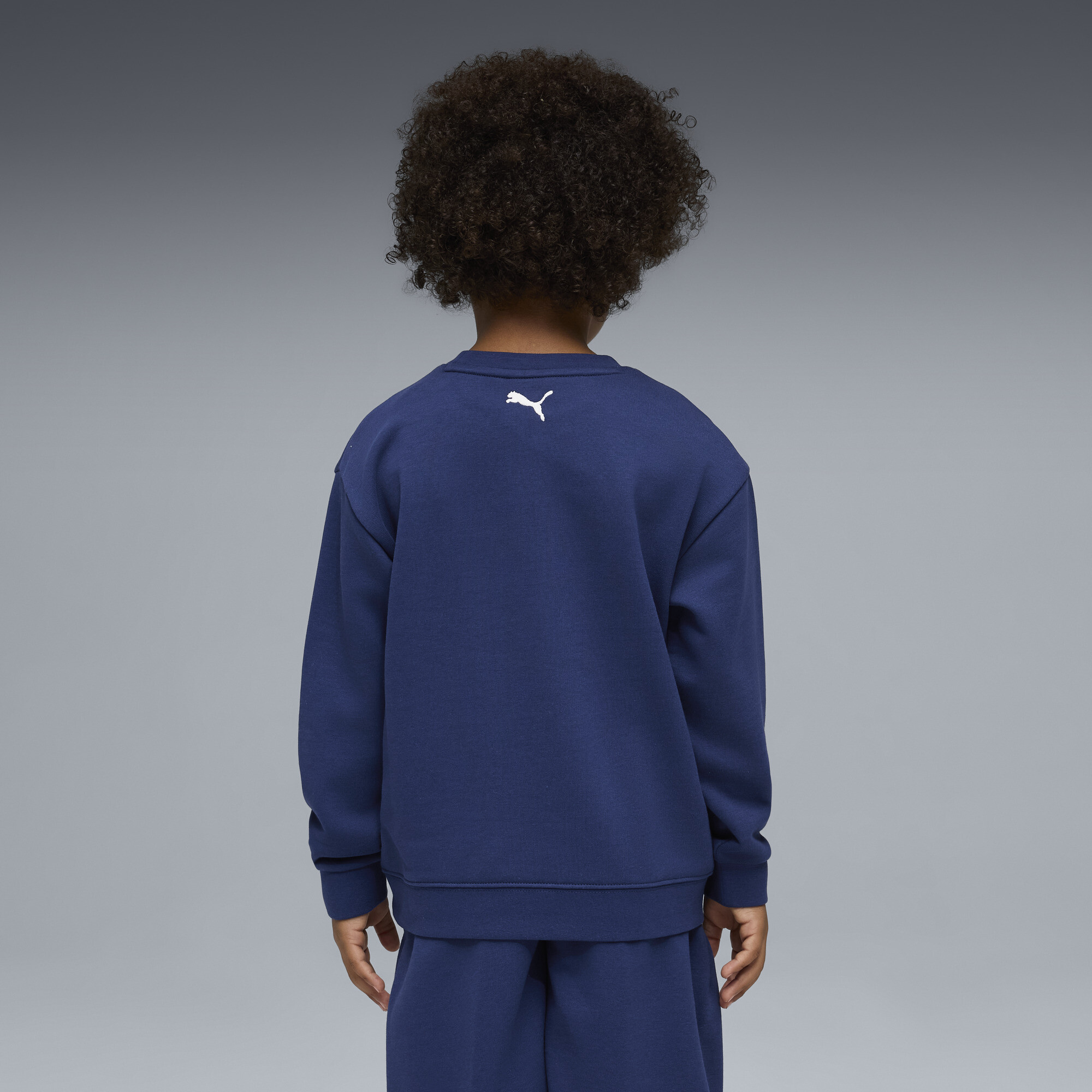 PUMA Sporty Cats relaxed sweatshirt, Blauw, Maat 3-4Y thumbnail 3