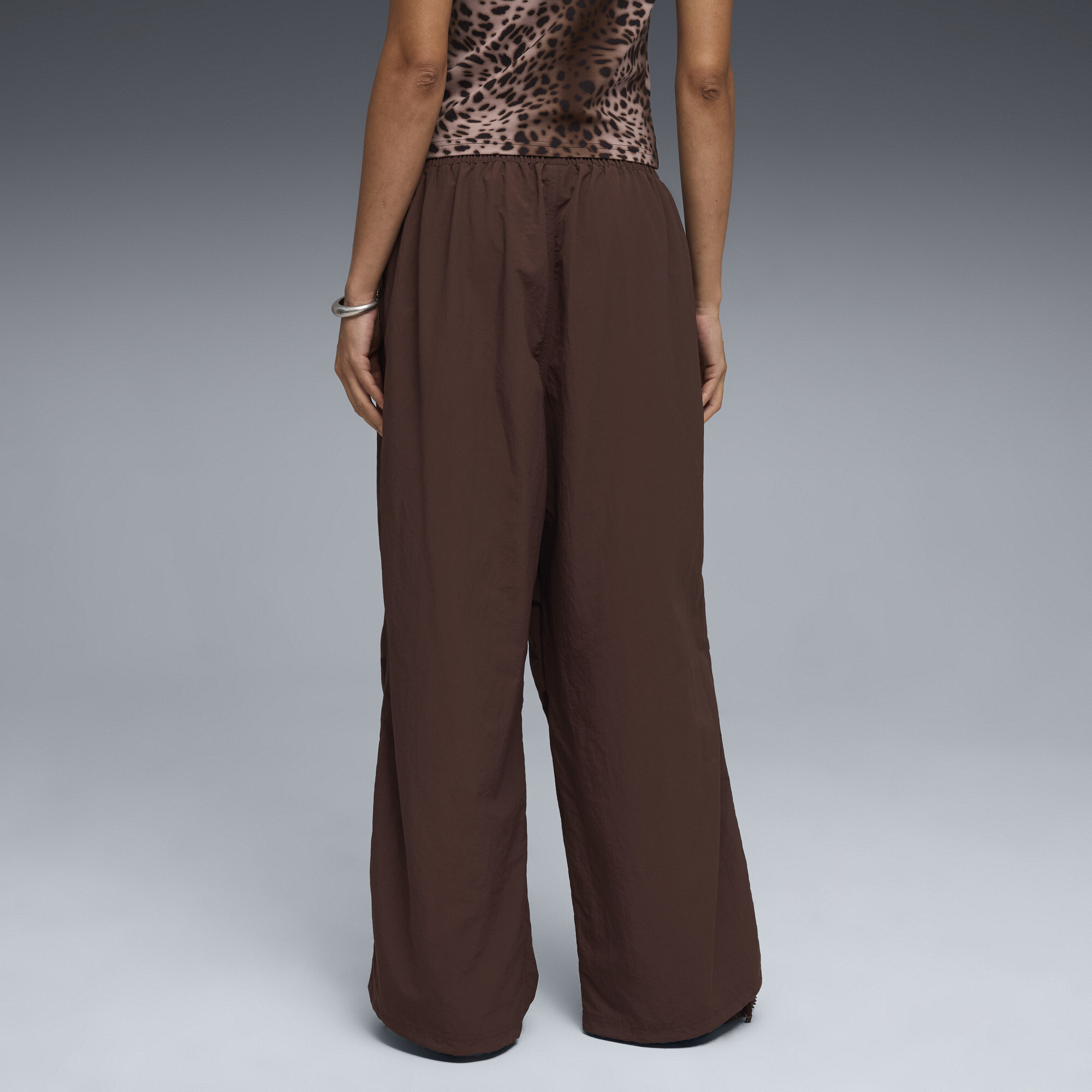 PUMA T7 trainingsbroek voor Dames, Bruin, Maat L thumbnail 5