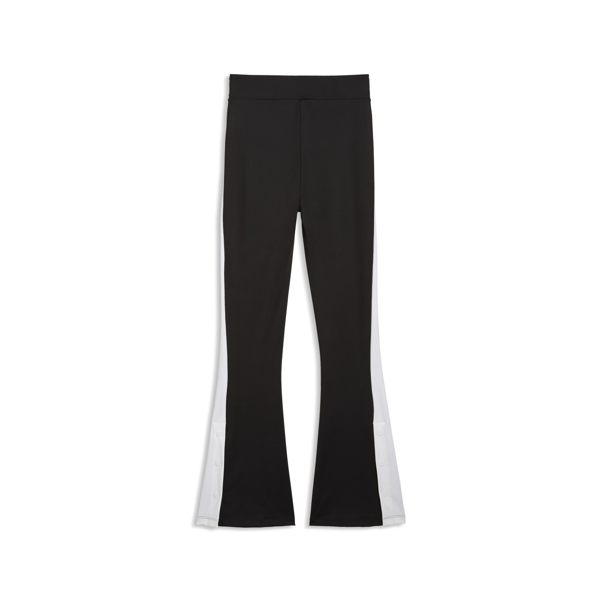 PUMA T7 legging met uitlopende pijpen voor Dames, Zwart, Maat XS thumbnail 2