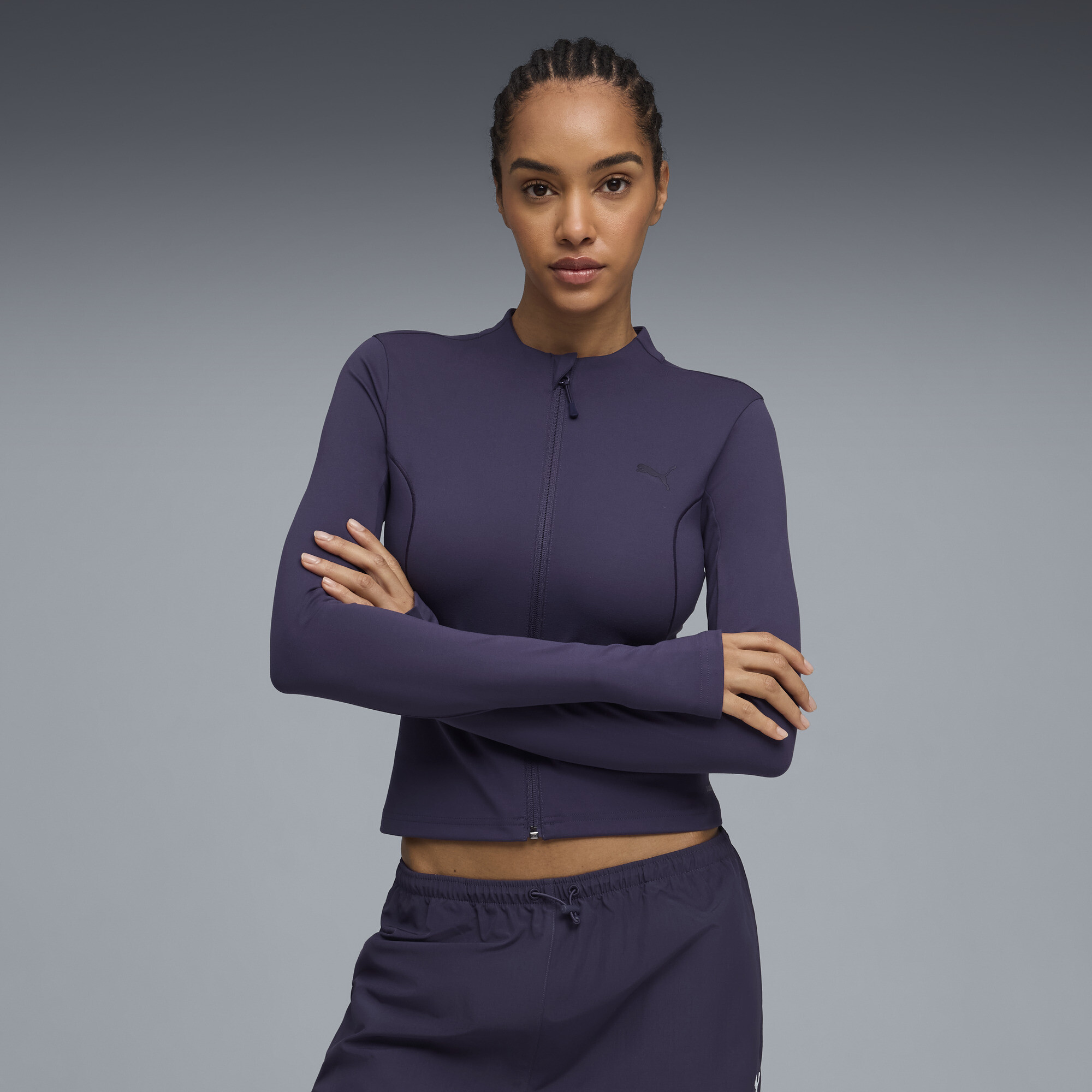 PUMATECH SENSE Slim trainingsjack voor Dames, Maat S thumbnail 4