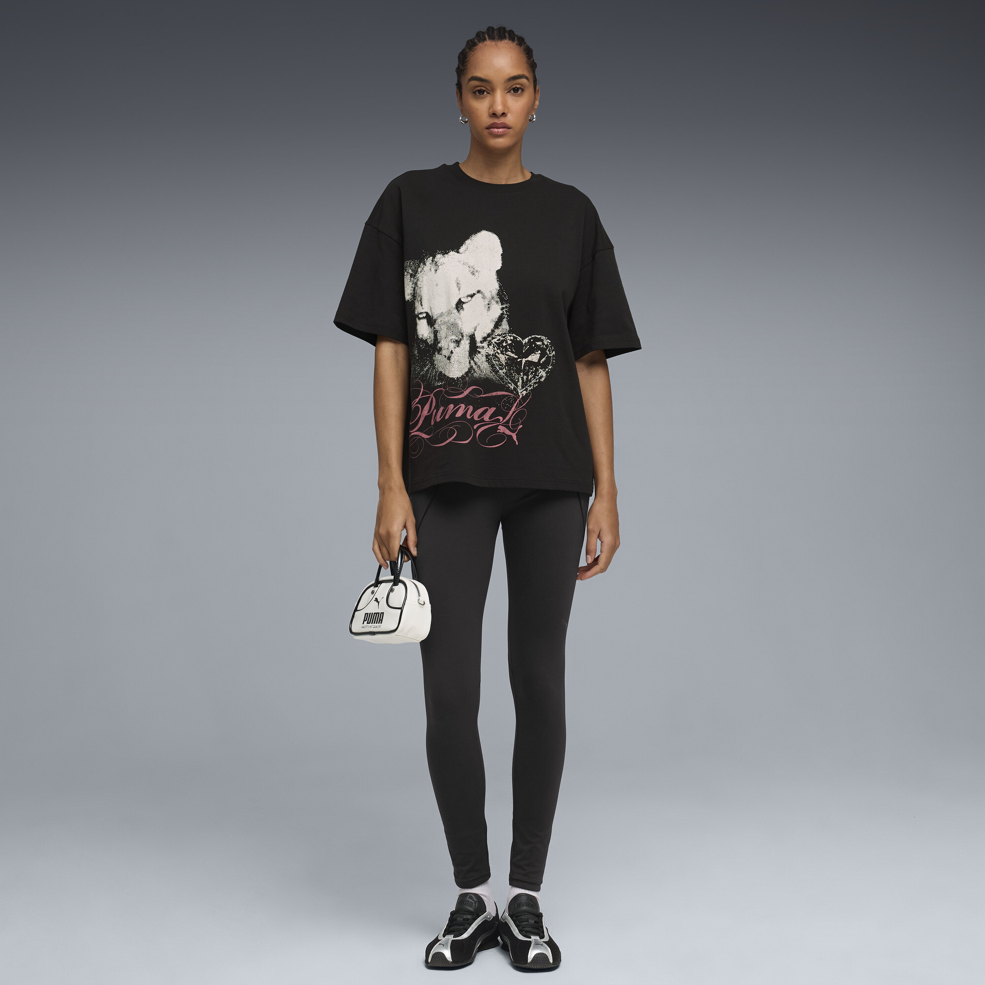 PUMATECH SENSE CLOUDSPUN legging voor Dames, Zwart, Maat XS thumbnail 2