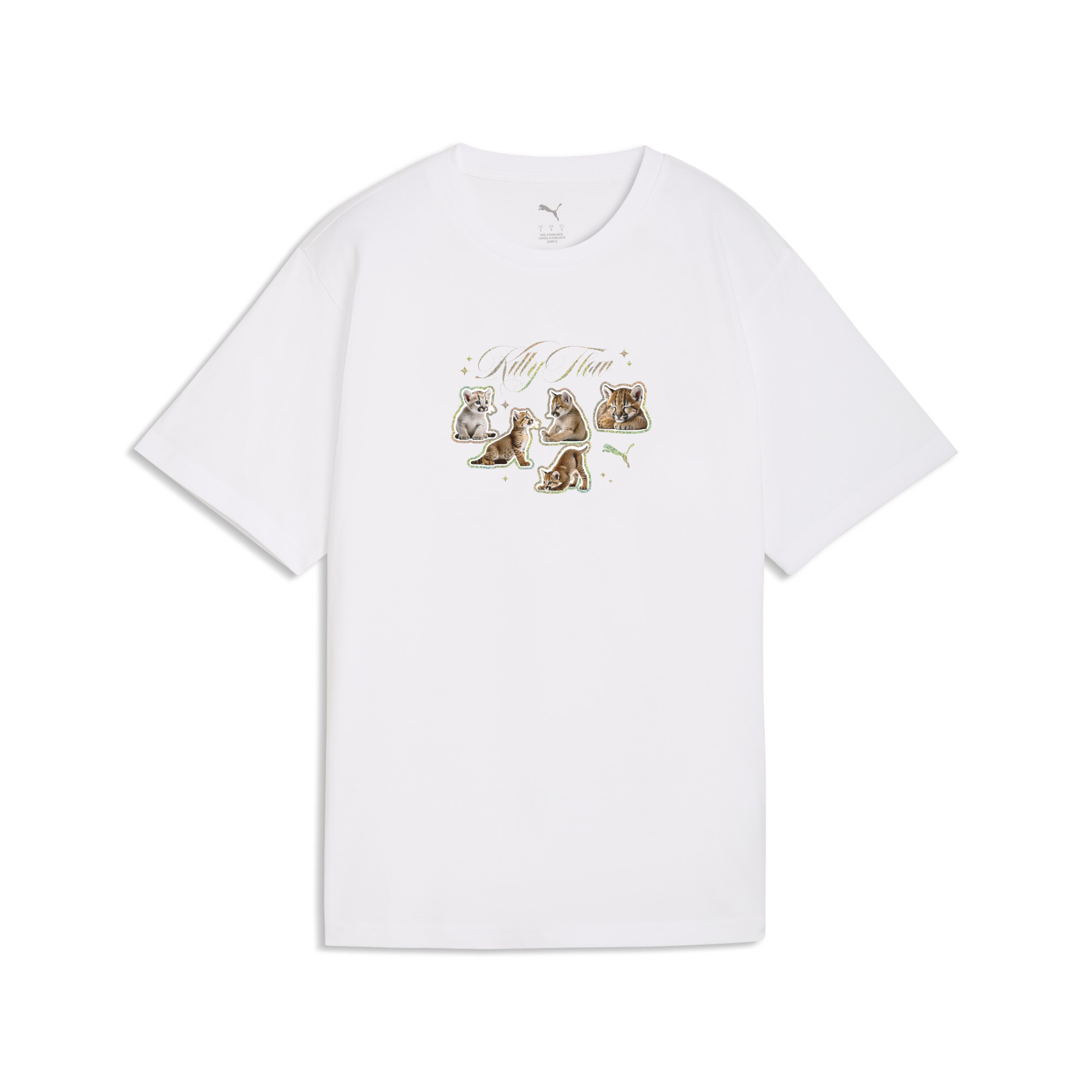 Polera estampada Kitty Sticker para mujer