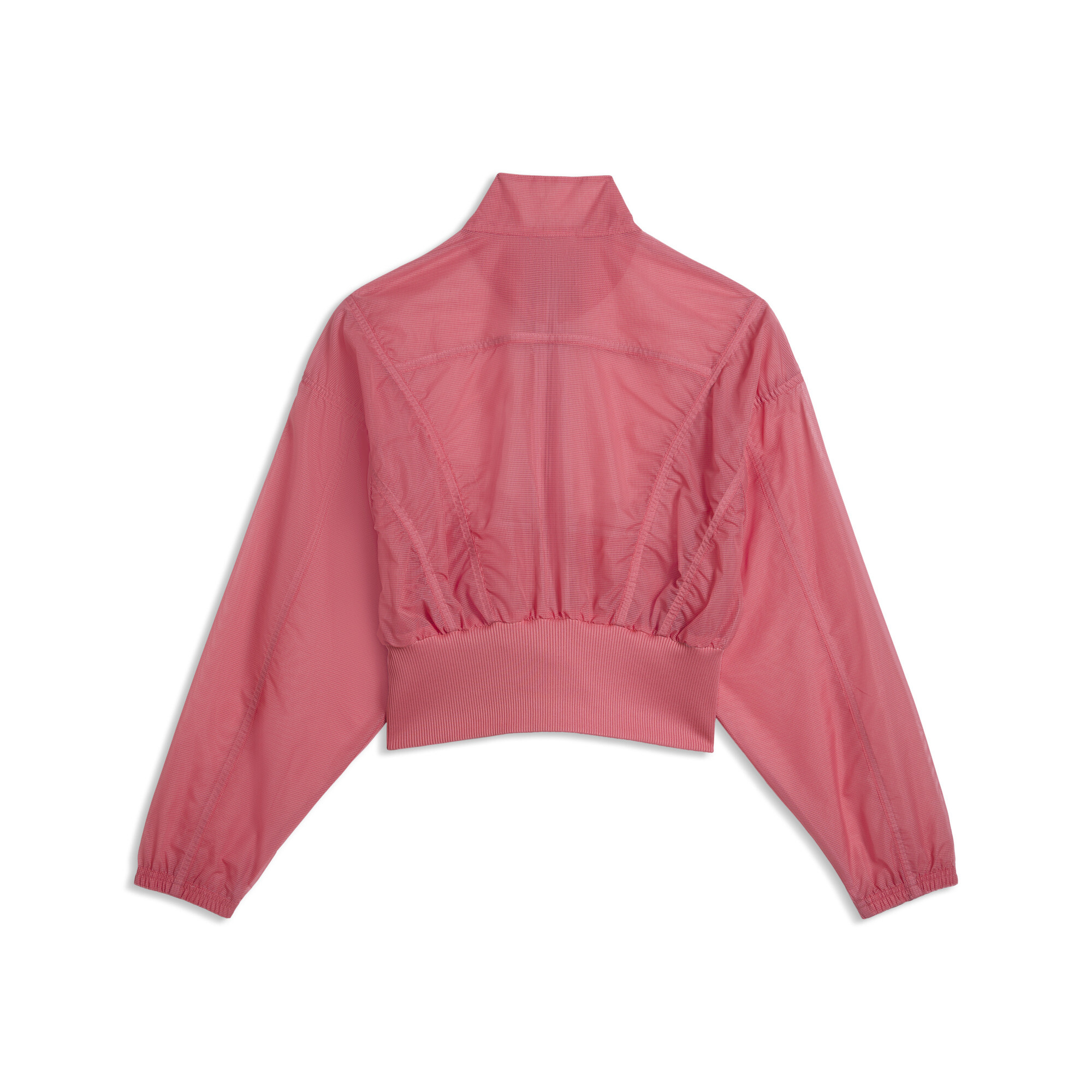 PUMA Dare To oversized geweven jack voor Dames, Roze, Maat L thumbnail 2