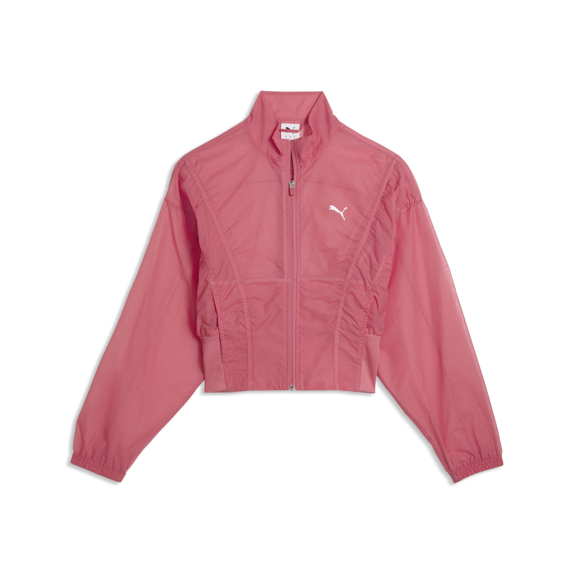 PUMA Dare To oversized geweven jack voor Dames, Roze, Maat L thumbnail 3