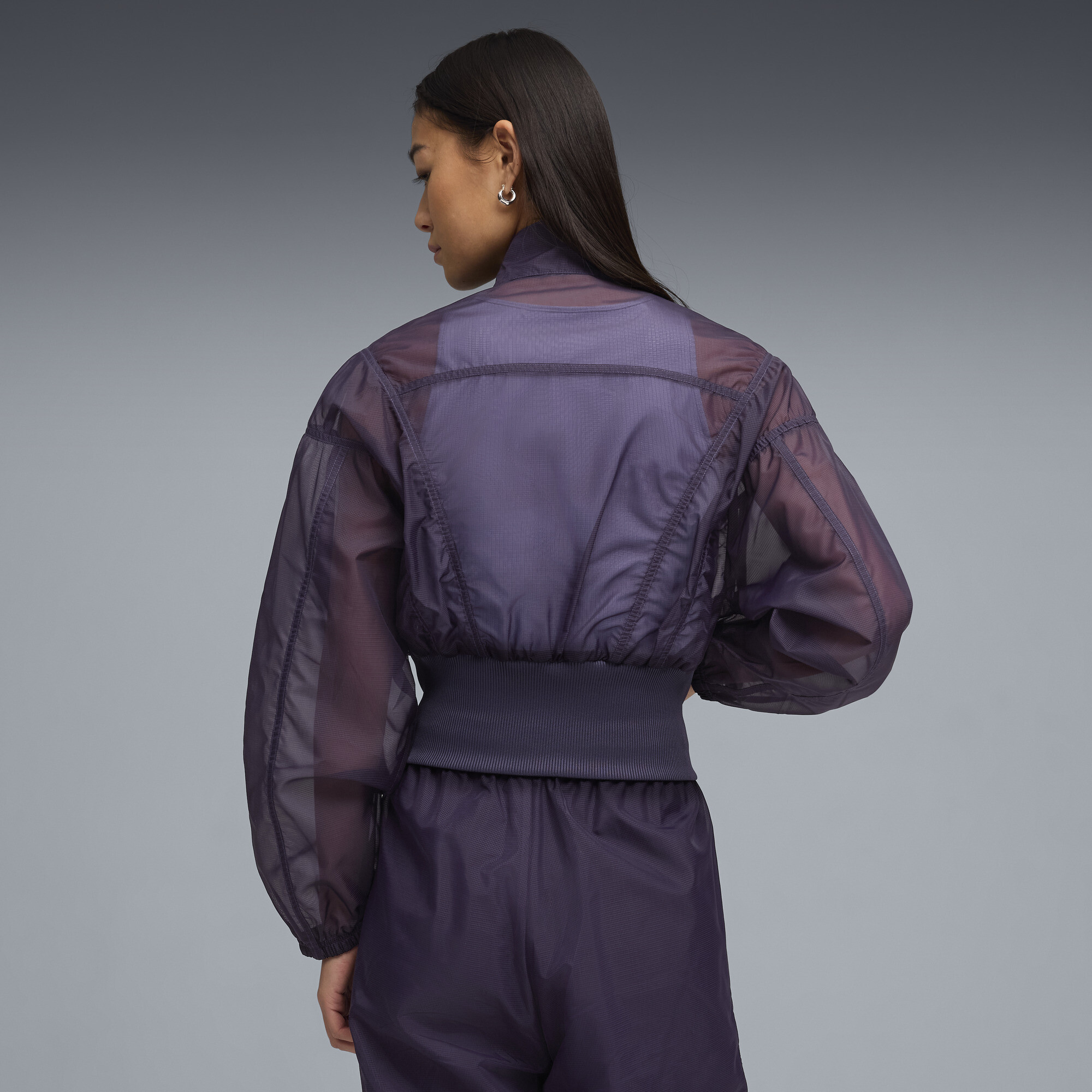 PUMA Dare To oversized geweven jack voor Dames, Maat S thumbnail 5