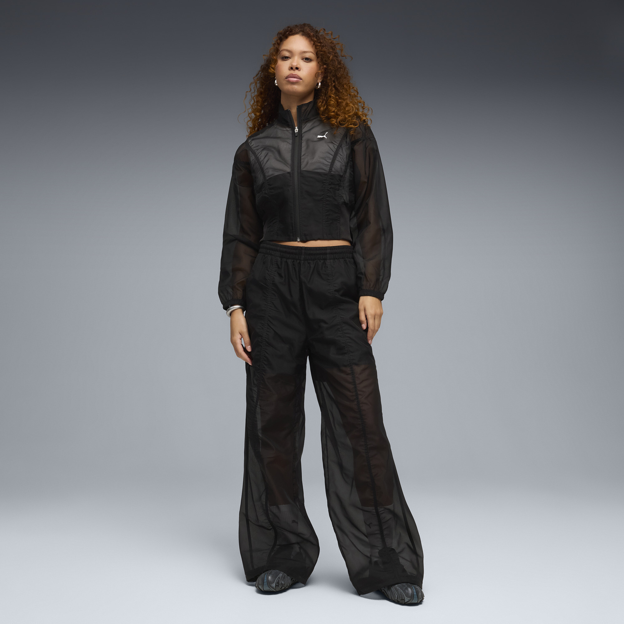 PUMA Dare To relaxte geweven broek voor Dames, Zwart, Maat XS thumbnail 4