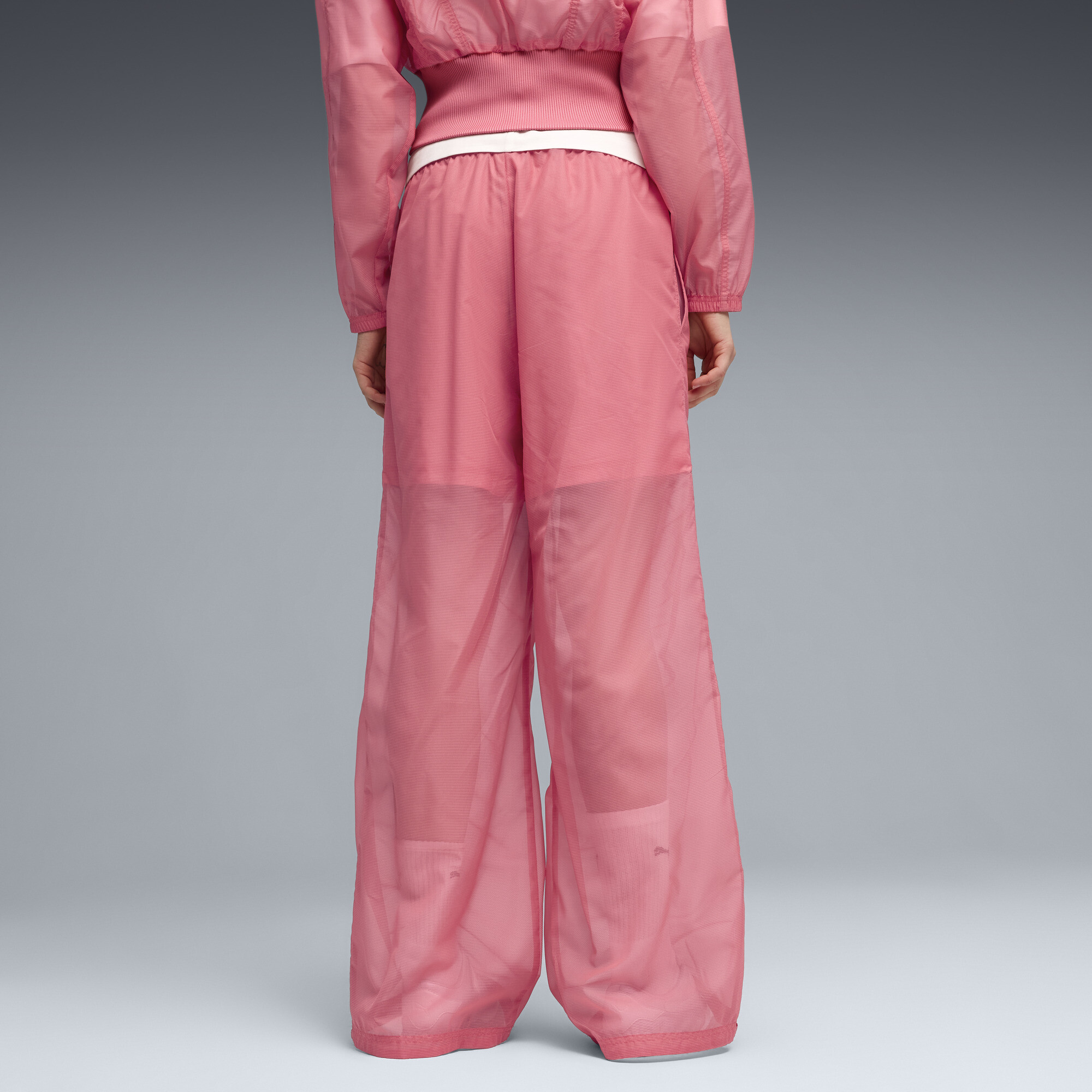 PUMA Dare To relaxte geweven broek voor Dames, Roze, Maat XS thumbnail 5