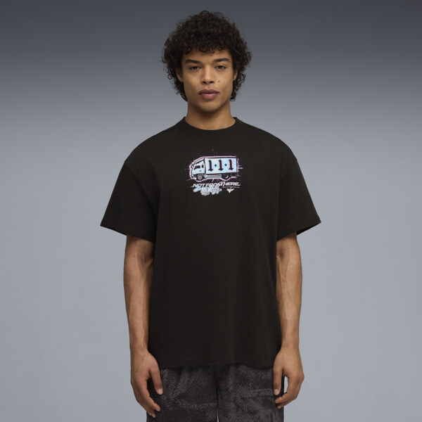 Remera PUMA Melo x Hive I para Hombre En Negro