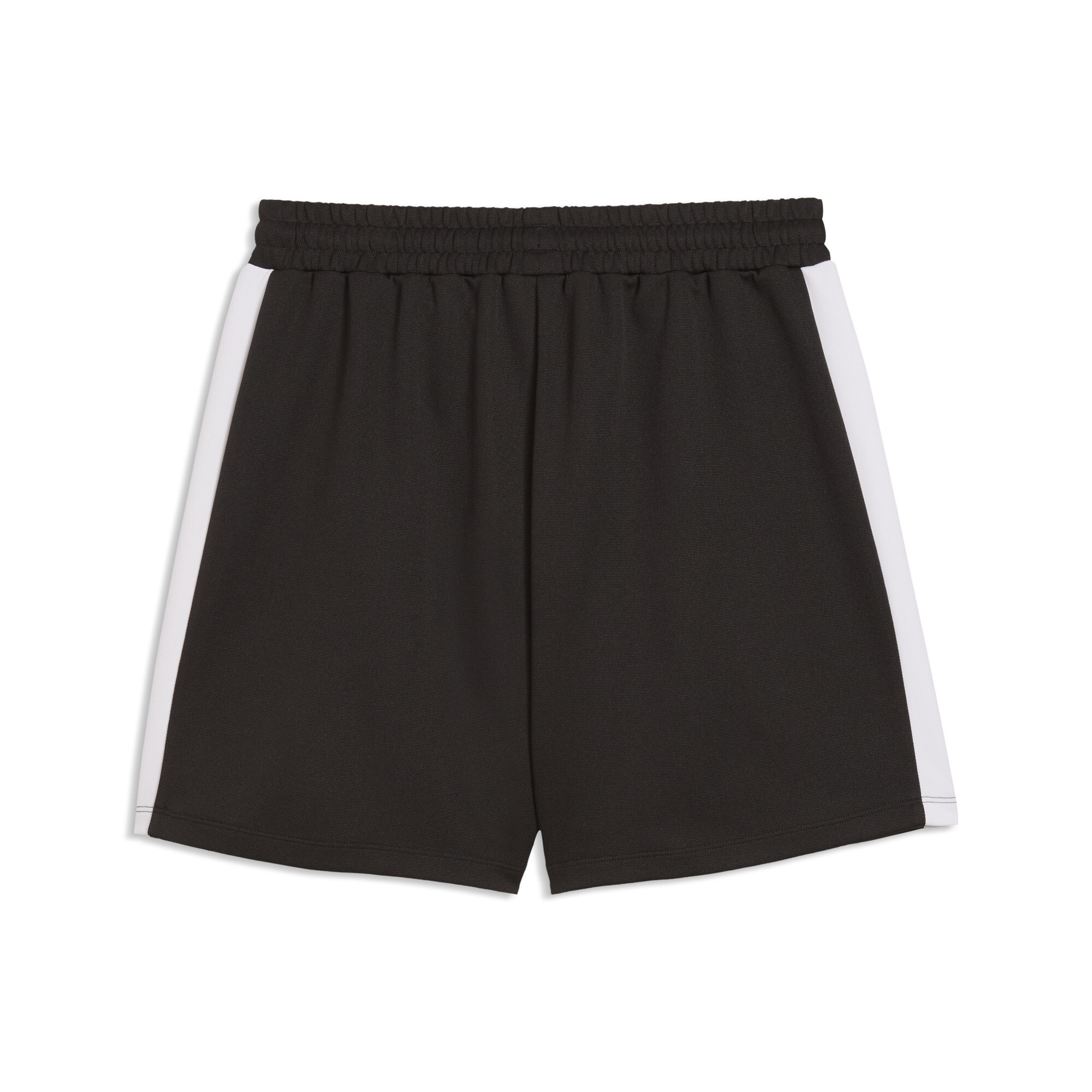 PUMA T7 Pintuck 4"short voor Dames, Zwart, Maat L thumbnail 2