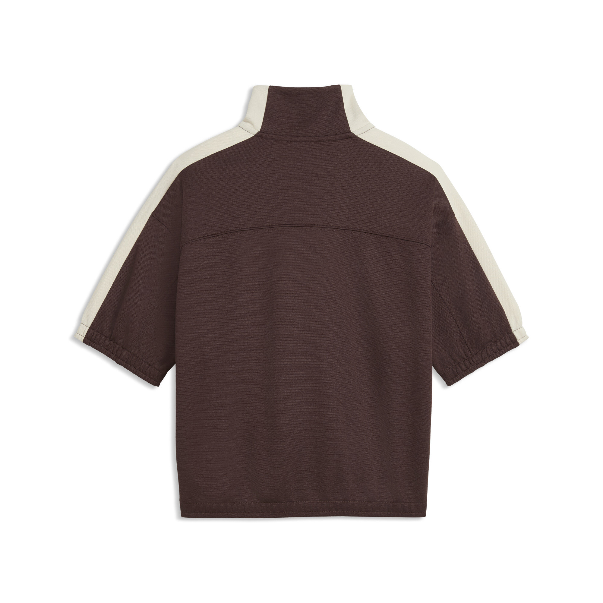 PUMA T7 trainingsjack met doorlopende rits voor Dames, Bruin, Maat XL thumbnail 2