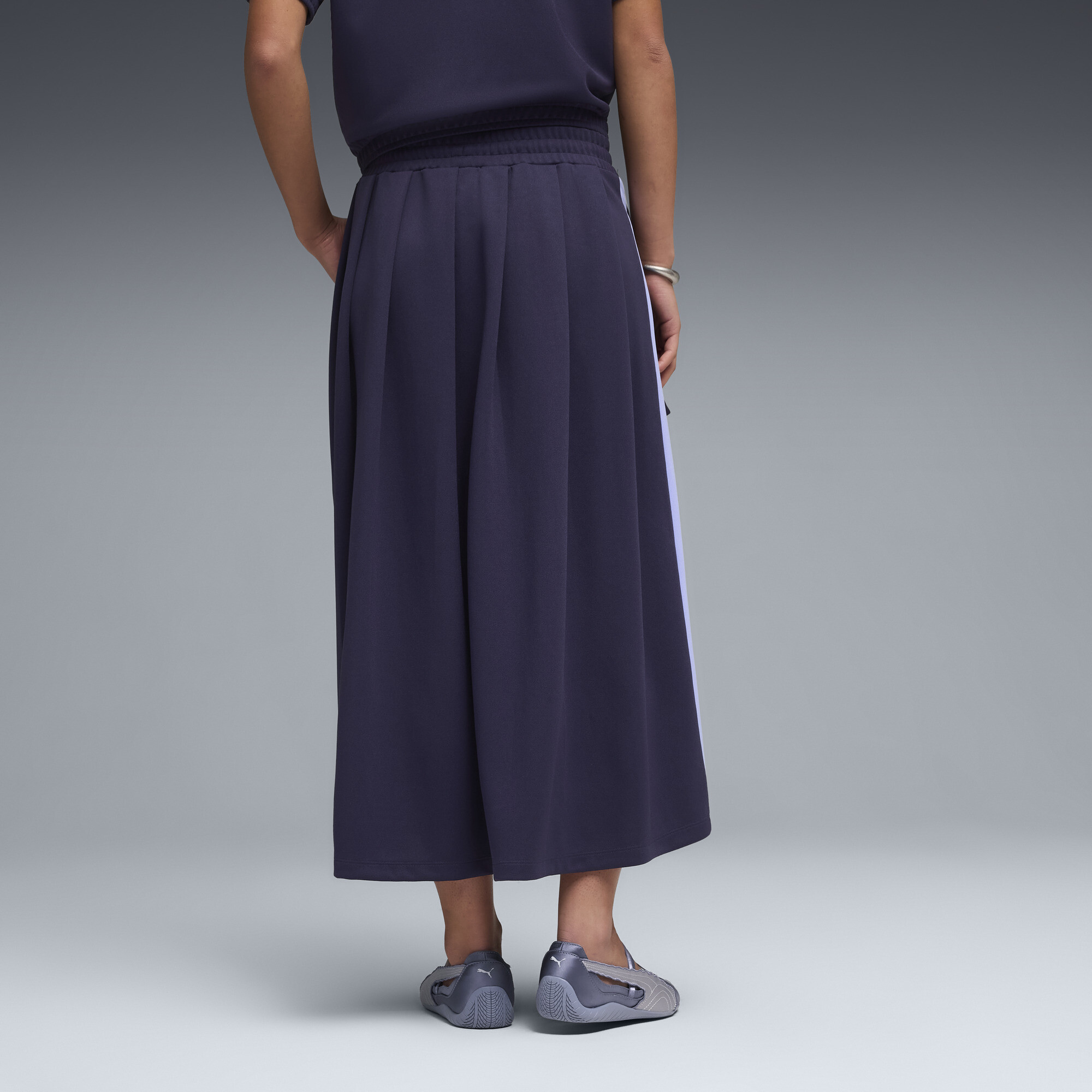 PUMA T7 Midi plooirok voor Dames, Maat XS thumbnail 5