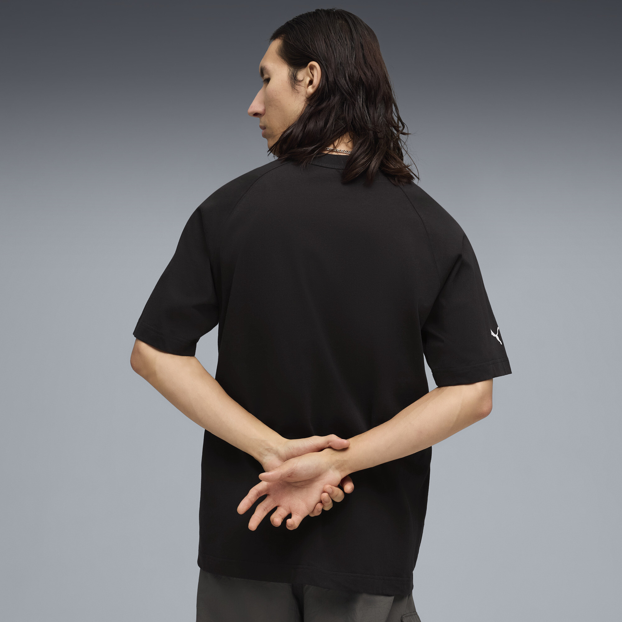 PUMA F1® relaxed T-shirt voor Heren, Zwart, Maat M thumbnail 3