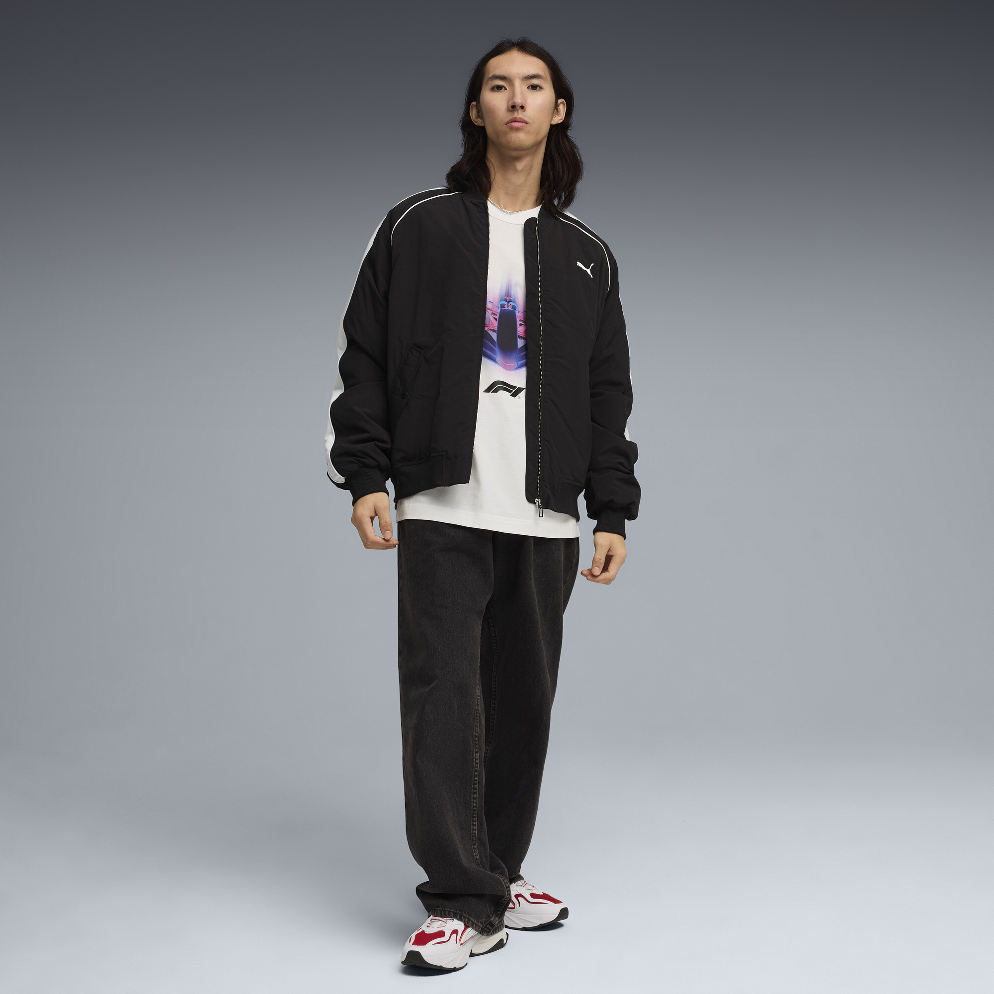 PUMA F1® relaxed T-shirt voor Heren, Wit, Maat XL thumbnail 2