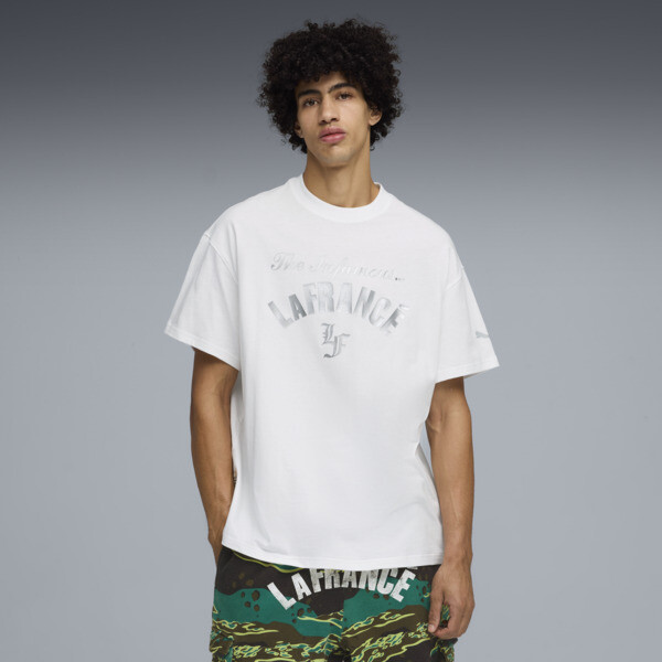 Remera PUMA oversize LaFrancé Supply III En Blanco