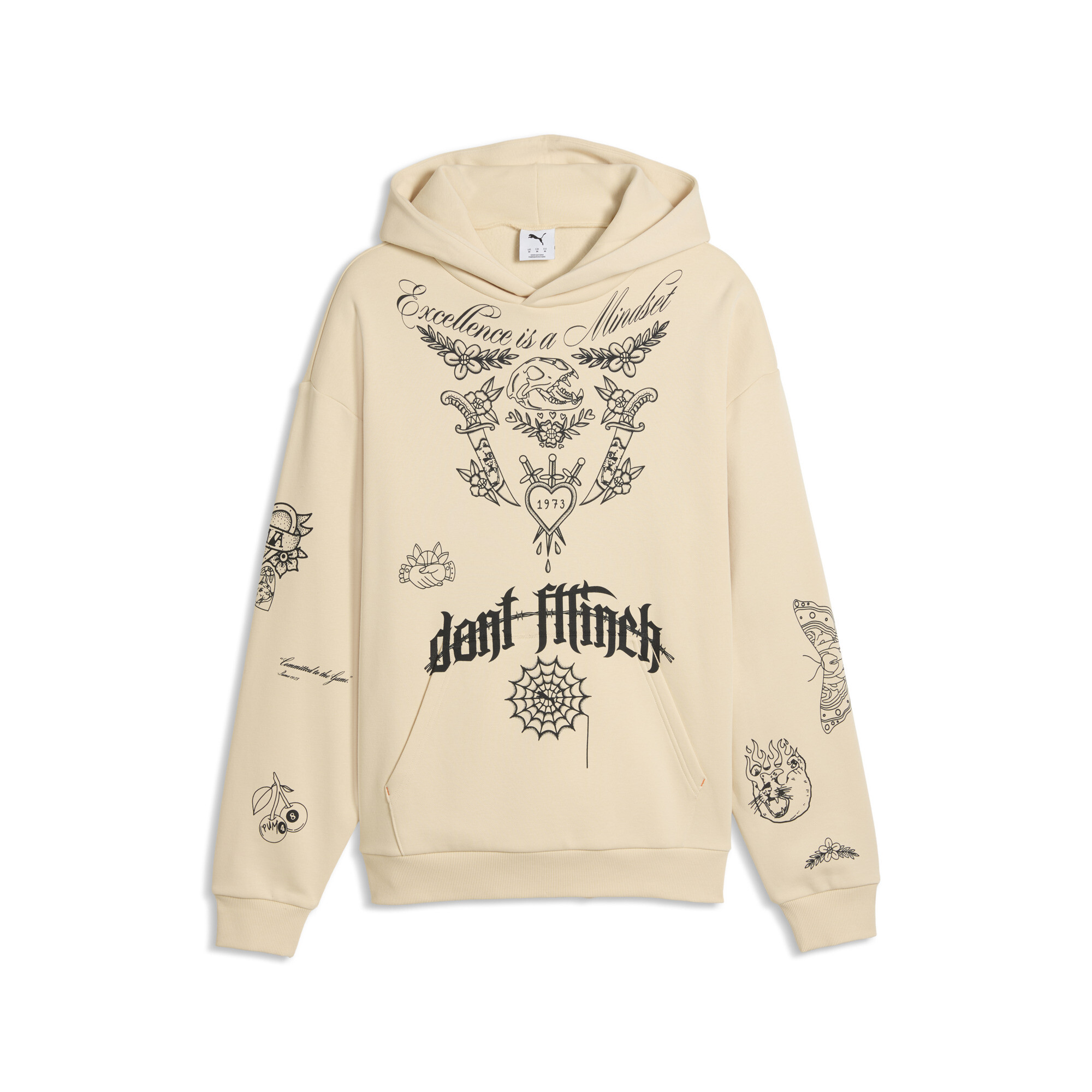 PUMA Swish N'Ink relaxte basketbalhoodie voor Heren, Maat XXL thumbnail 3