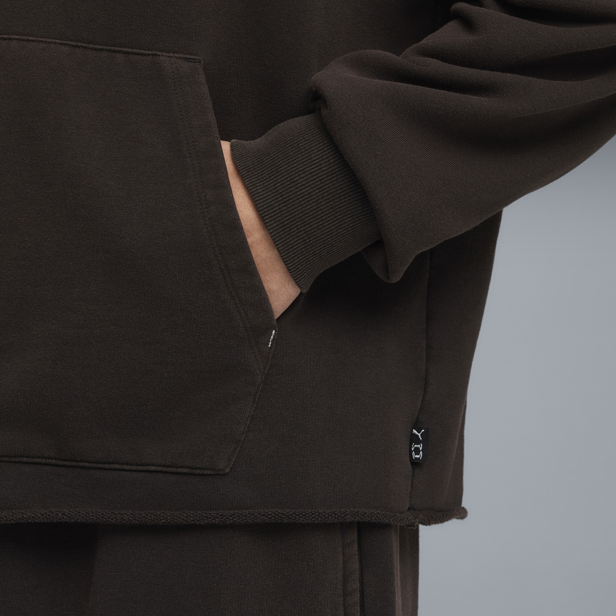 PUMA Swish N'Ink II relaxte basketbalhoodie voor Heren, Zwart, Maat XL thumbnail 4