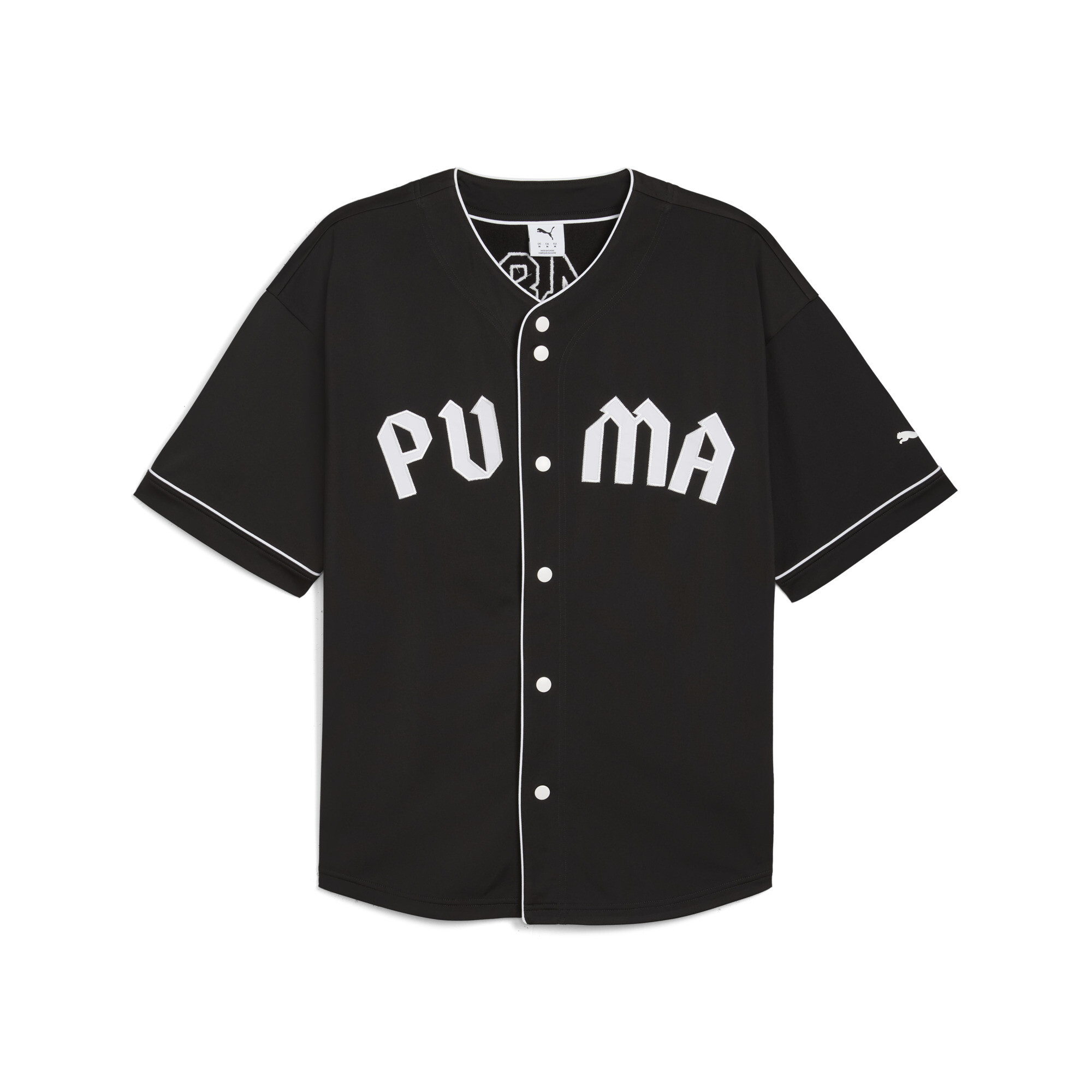 Puma Oversized Baseballtrikot Herren | Mit Plain | Black | Größe: XS