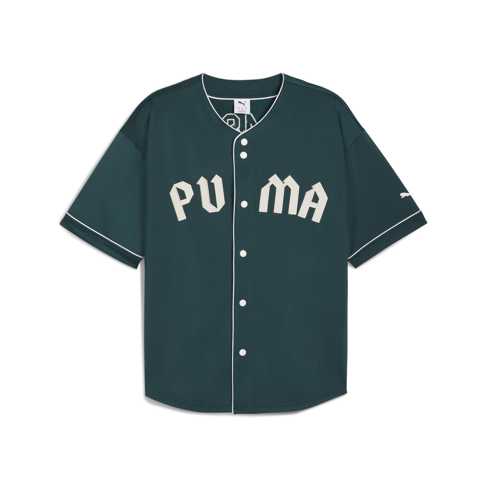 Puma Oversized Baseballtrikot Herren | Mit Plain | Green Terrain | Größe: XL
