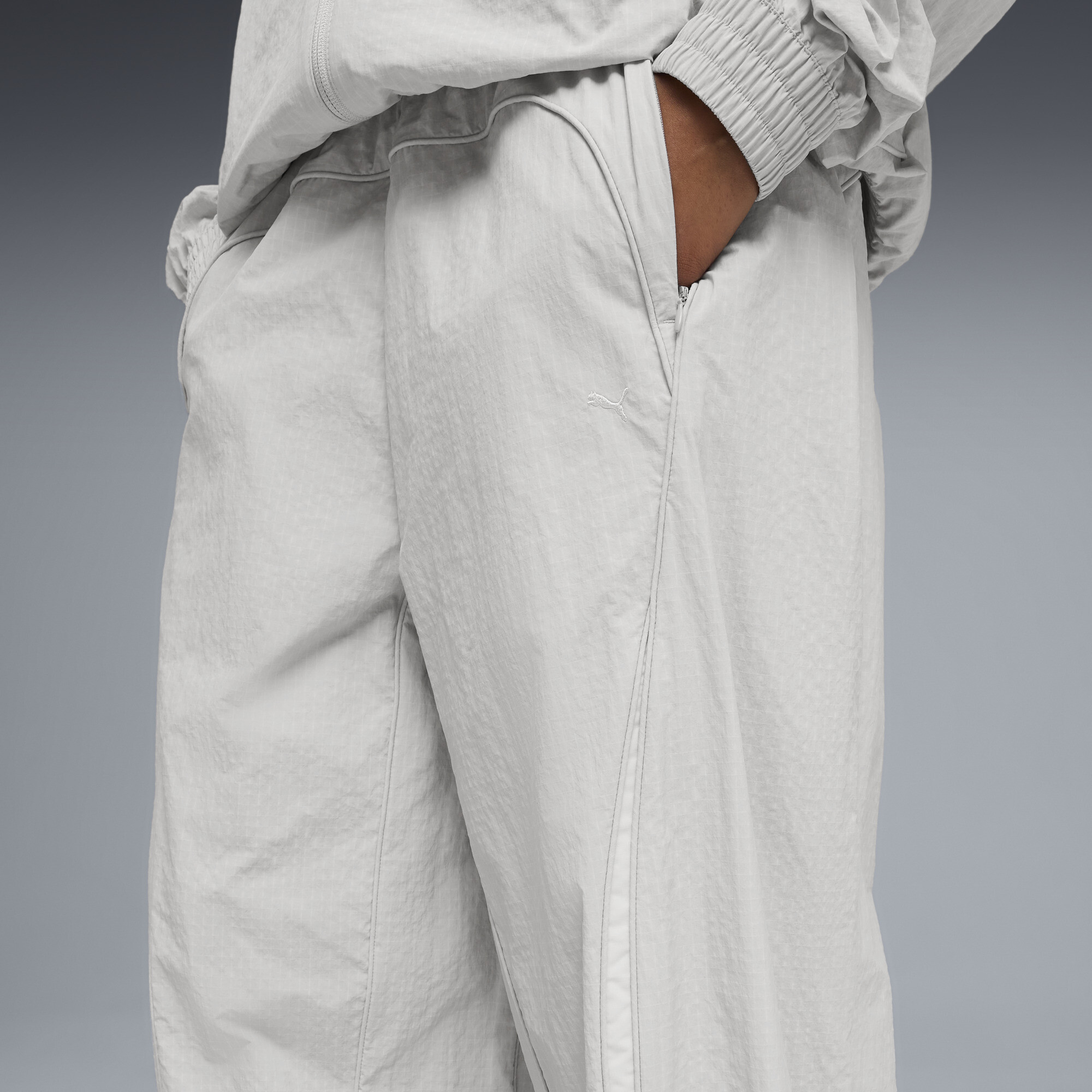 PUMA CLRT relaxte uniseks broek, Grijs, Maat XXL thumbnail 7