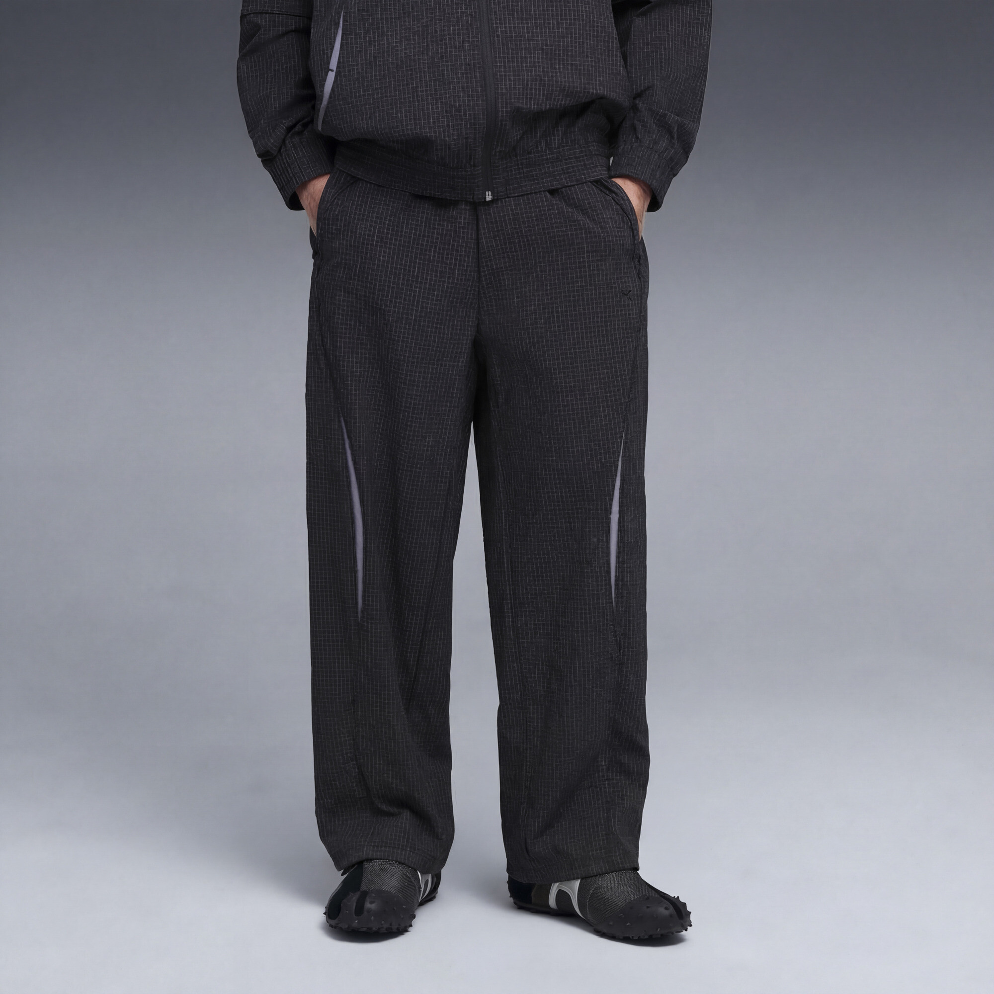 PUMA CLRT relaxte uniseks broek, Grijs, Maat M thumbnail 6