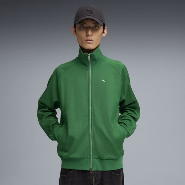 Campera PUMA T7 para Hombre En Archive Verde