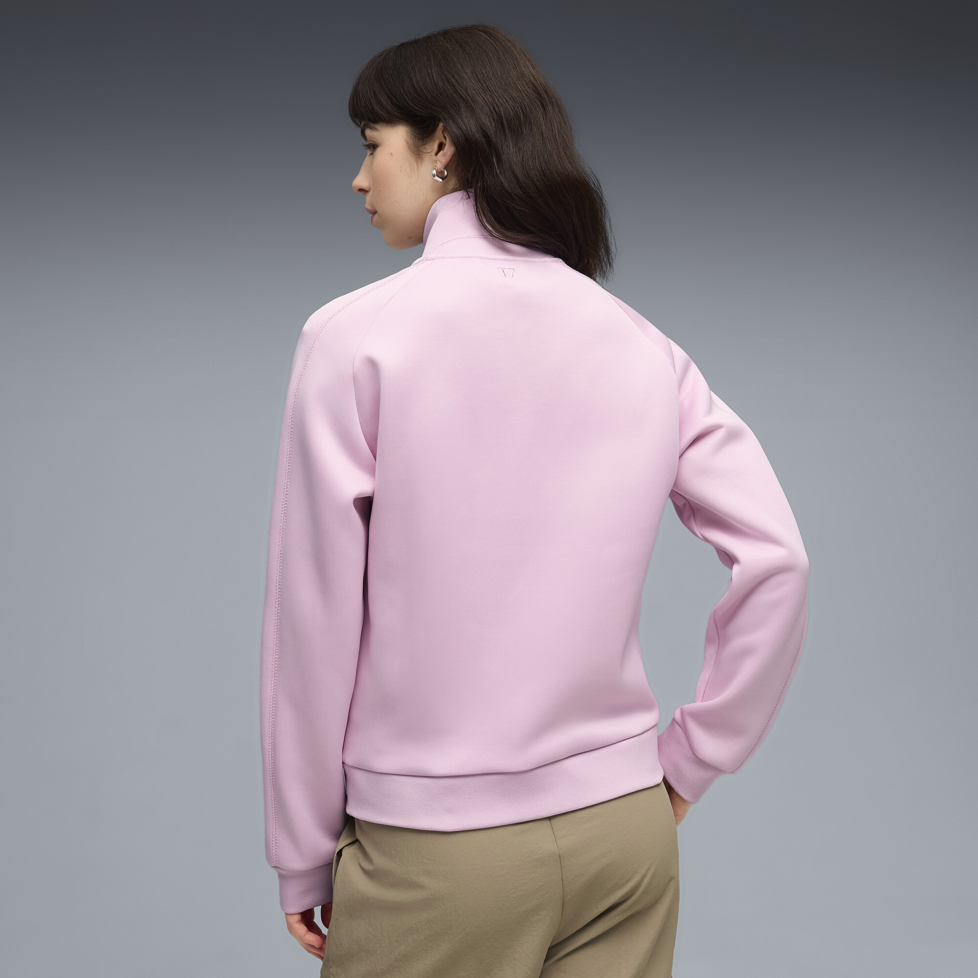 PUMA T7 trainingsjack voor Dames, Roze, Maat XS thumbnail 5