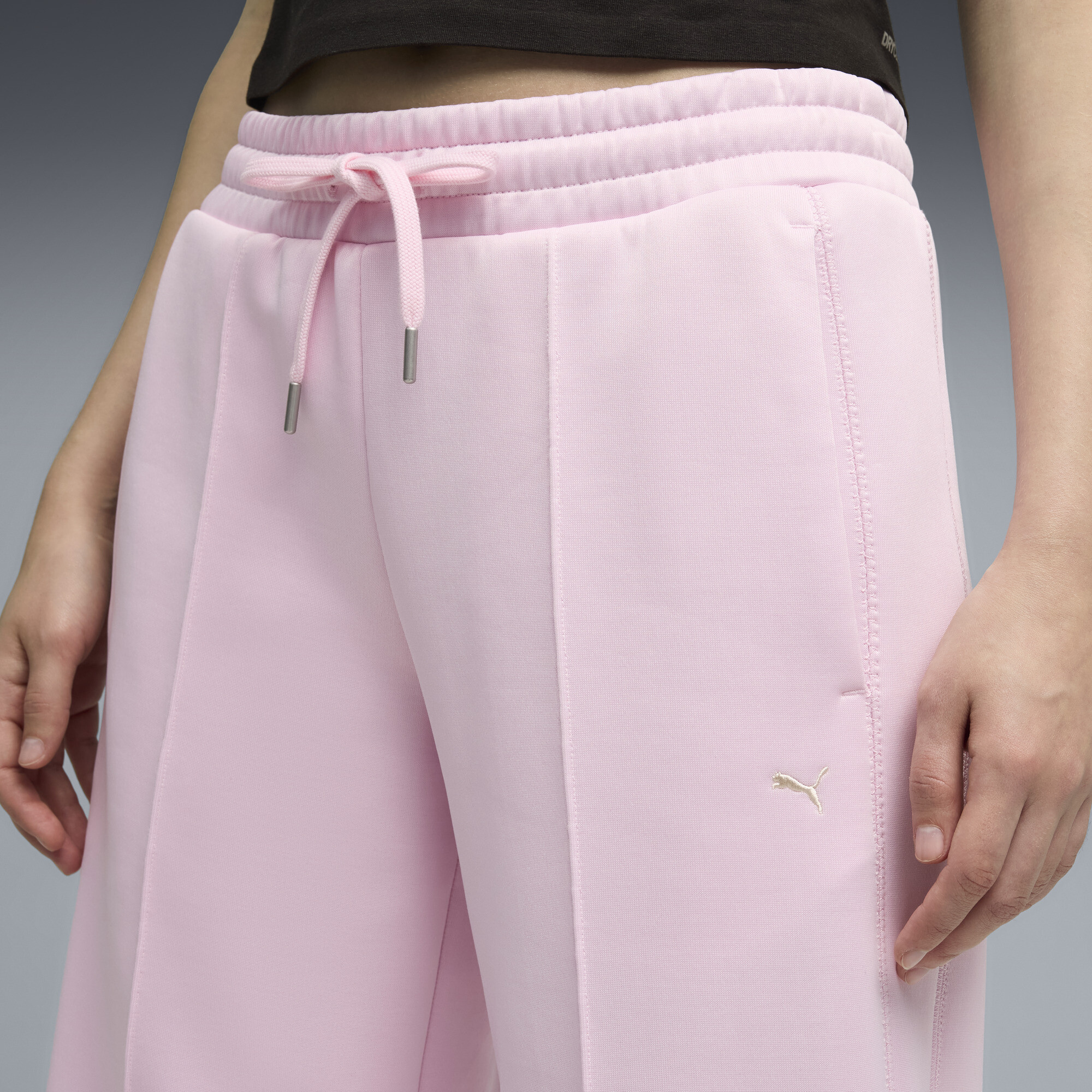 PUMA T7 trainingsbroek voor Dames, Roze, Maat XL thumbnail 7