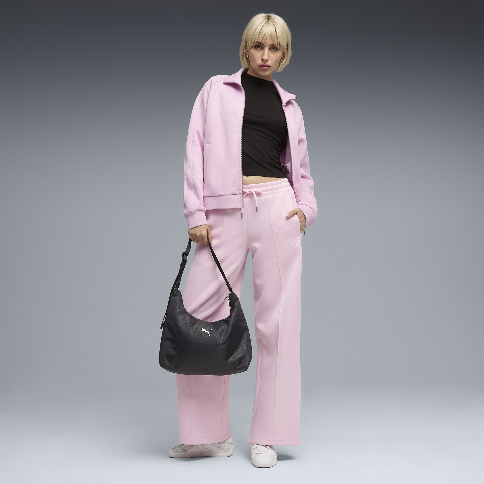 PUMA T7 trainingsbroek voor Dames, Roze, Maat XL thumbnail 6