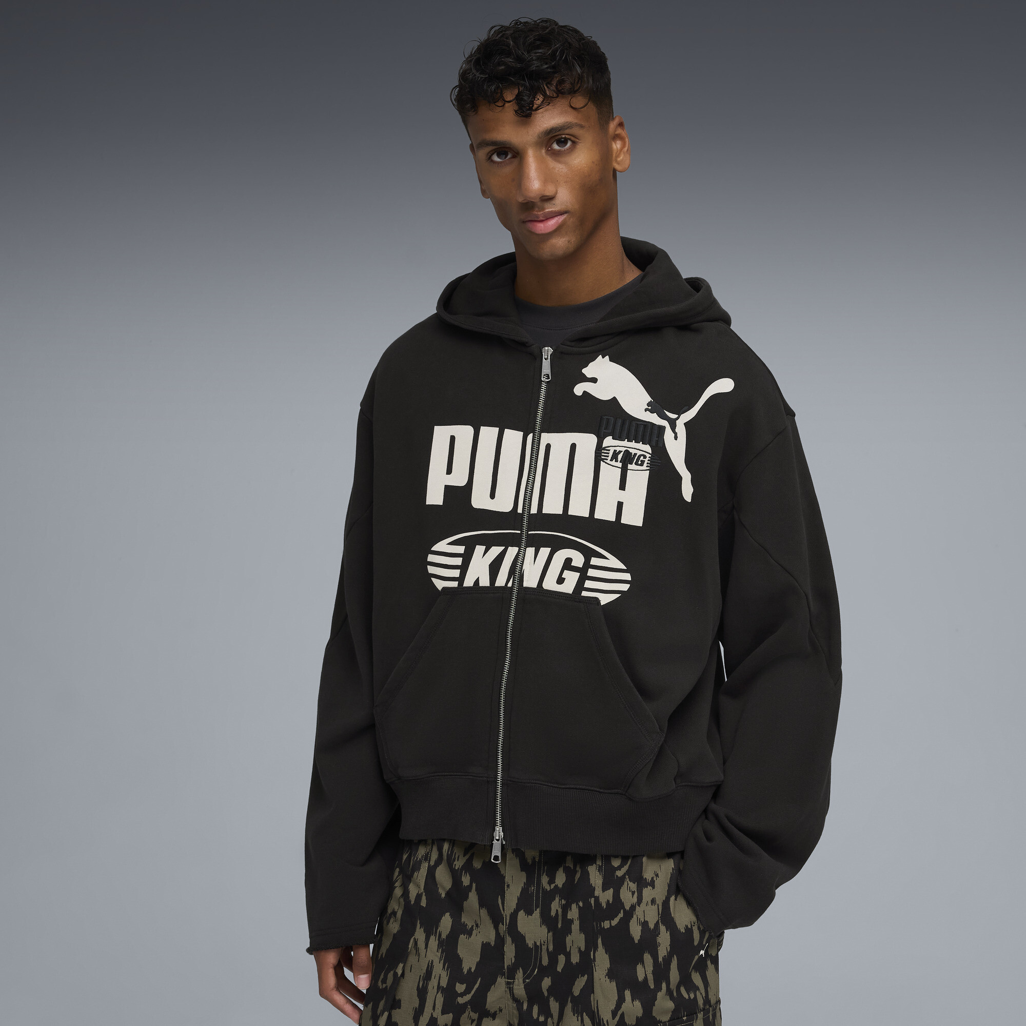 Кофта KING Sportstyle Hoodie Men | Колір: Чорний | Puma Black