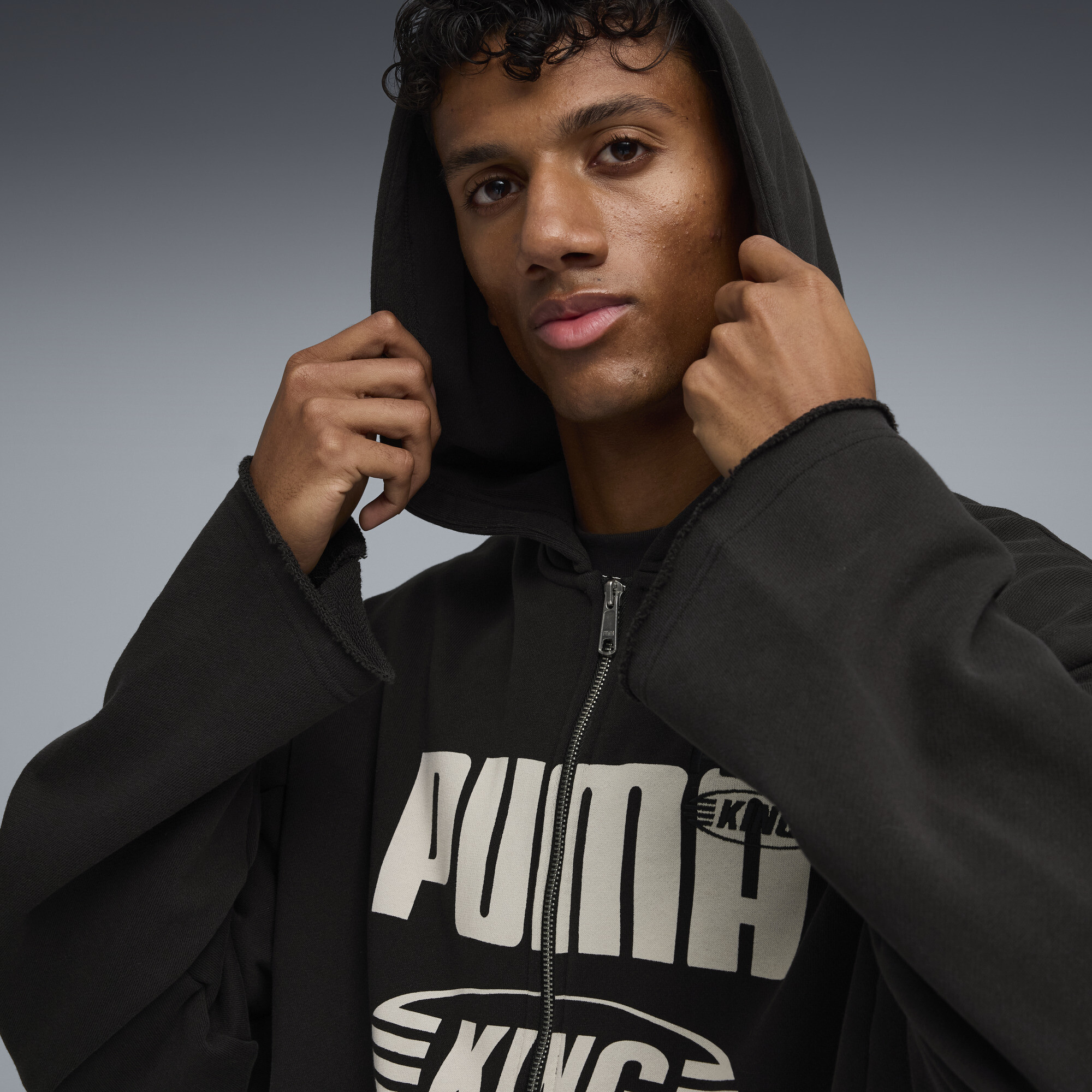 PUMA KING Sportstyle hoodie voor Heren, Zwart, Maat XXL thumbnail 5