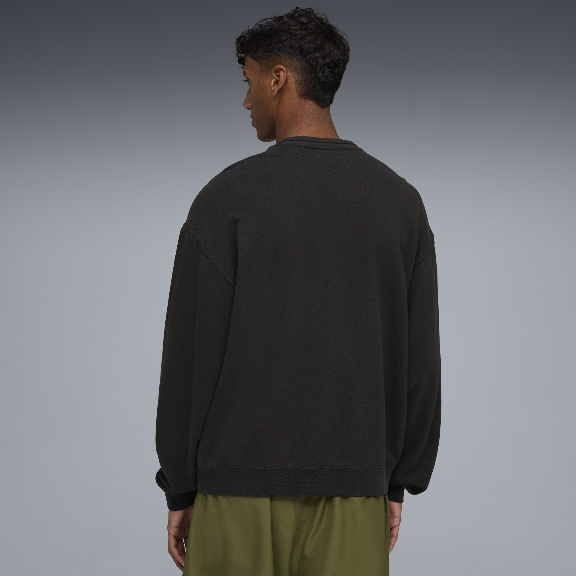 PUMA KING Sportstyle sweatshirt voor Heren, Zwart, Maat XS thumbnail 3