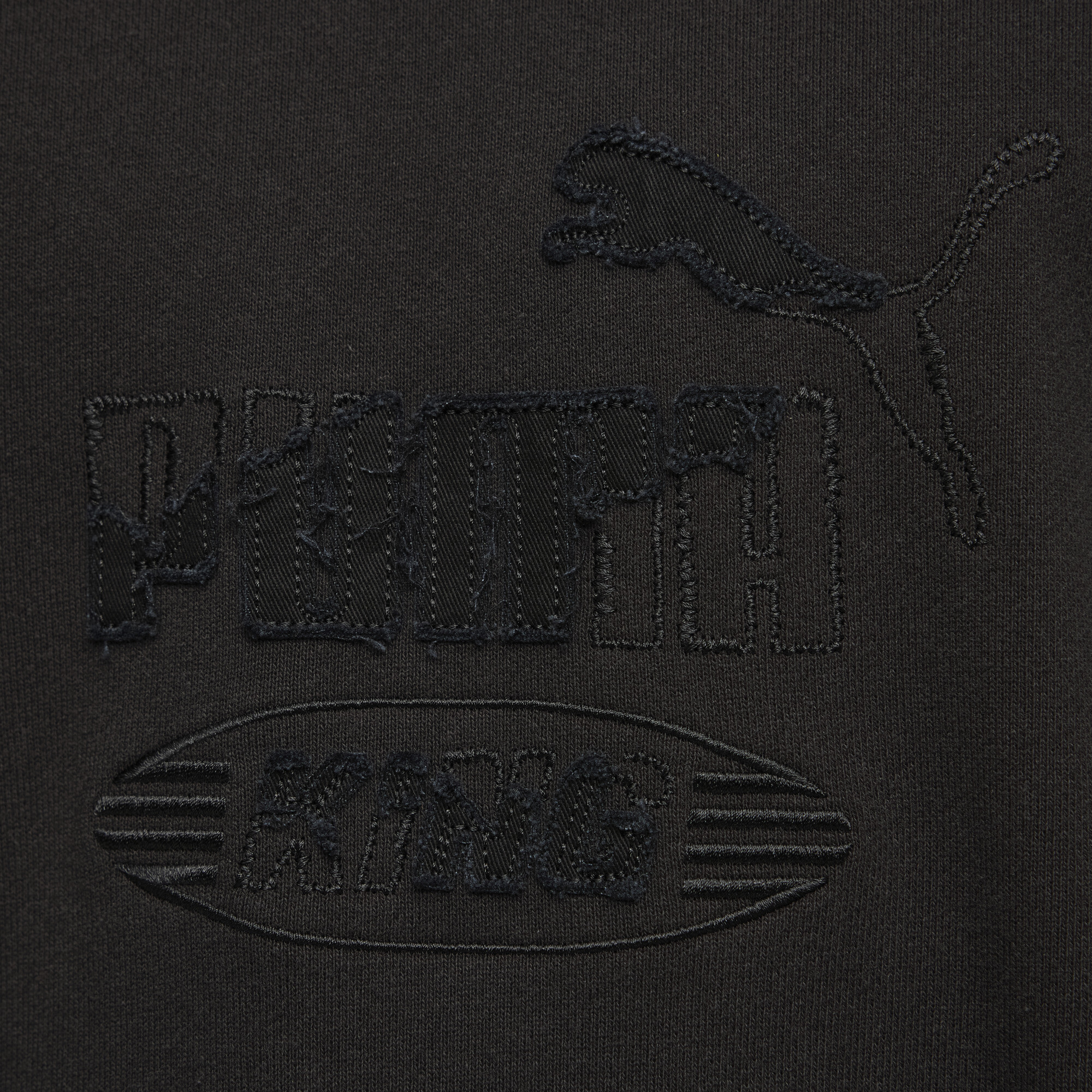PUMA KING Sportstyle sweatshirt voor Heren, Zwart, Maat XS thumbnail 2