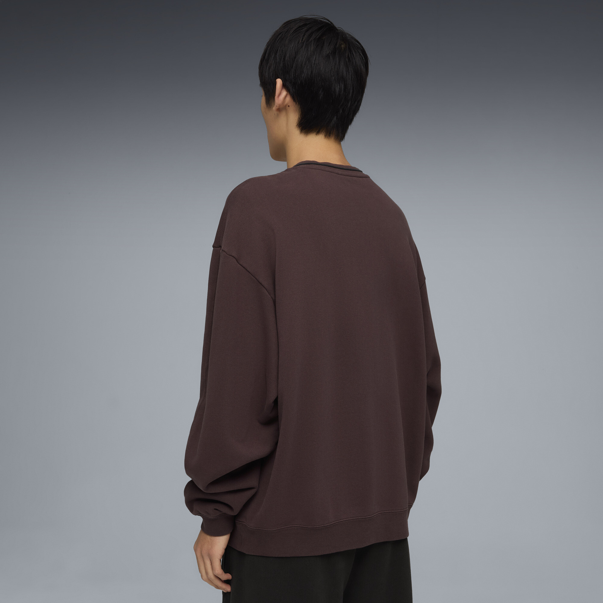 PUMA KING Sportstyle sweatshirt voor Heren, Bruin, Maat S thumbnail 3