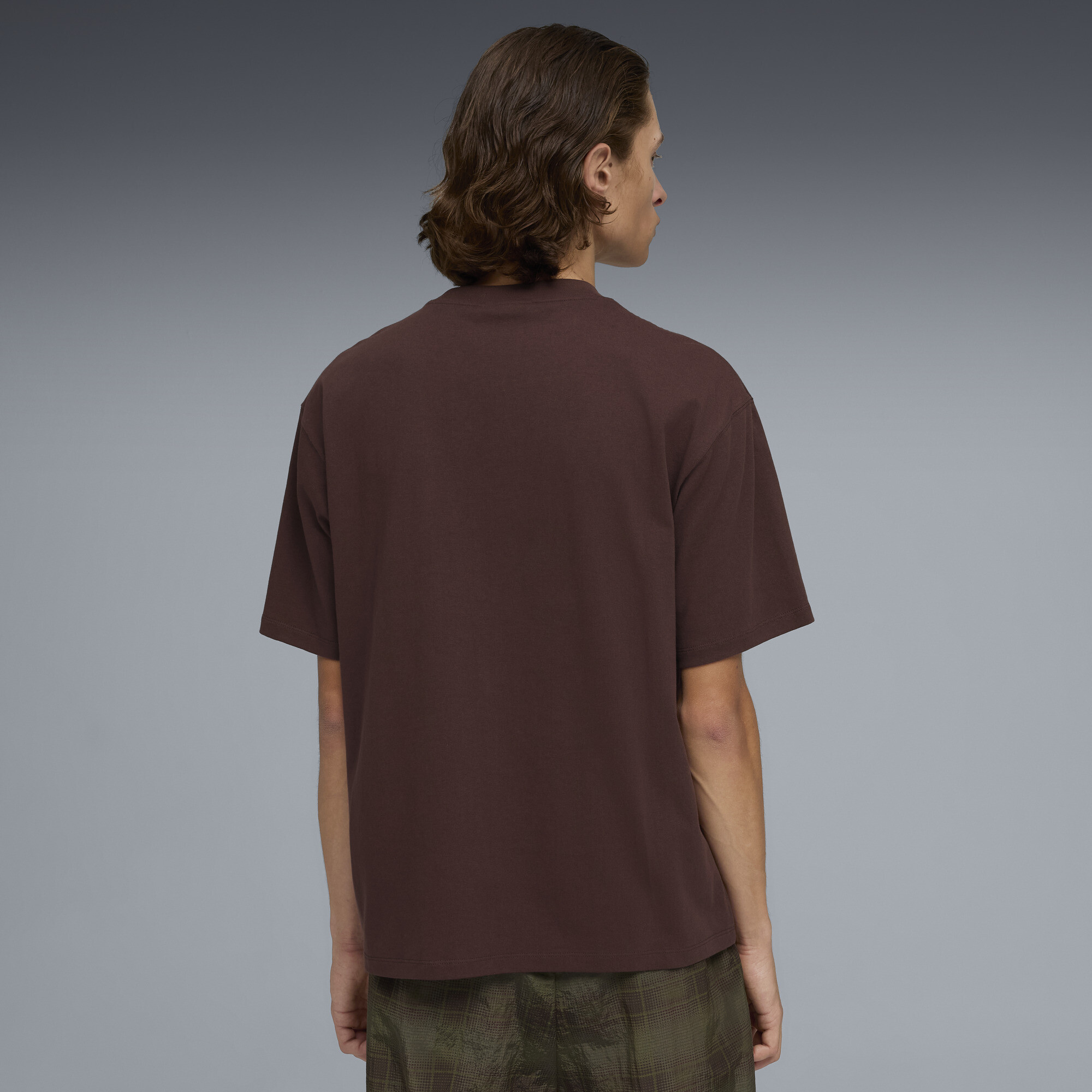 PUMA House of Graphics Casual T-shirt voor Heren, Bruin, Maat M thumbnail 5