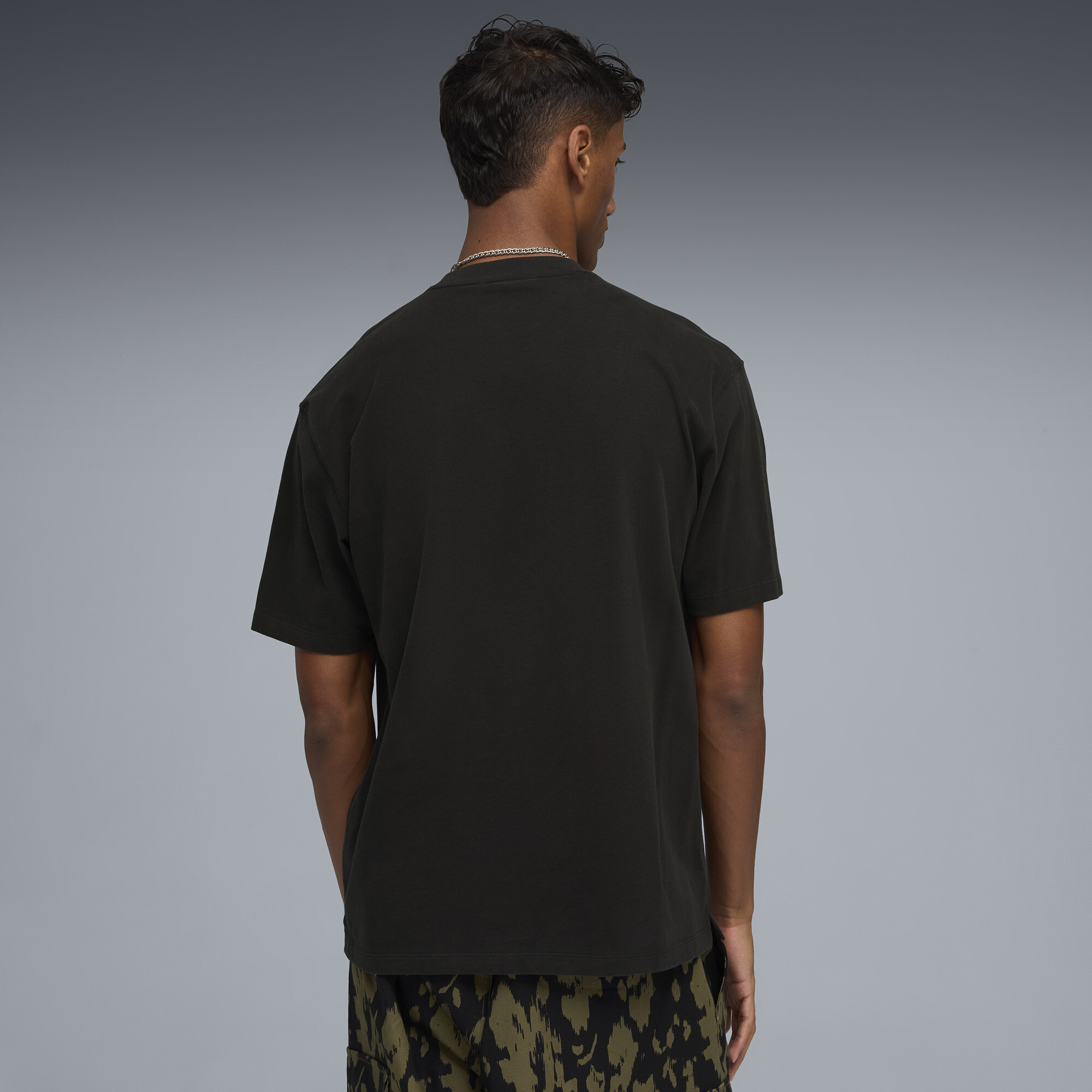 PUMA Select Essentials T-shirt met zak voor Heren, Zwart, Maat M thumbnail 3
