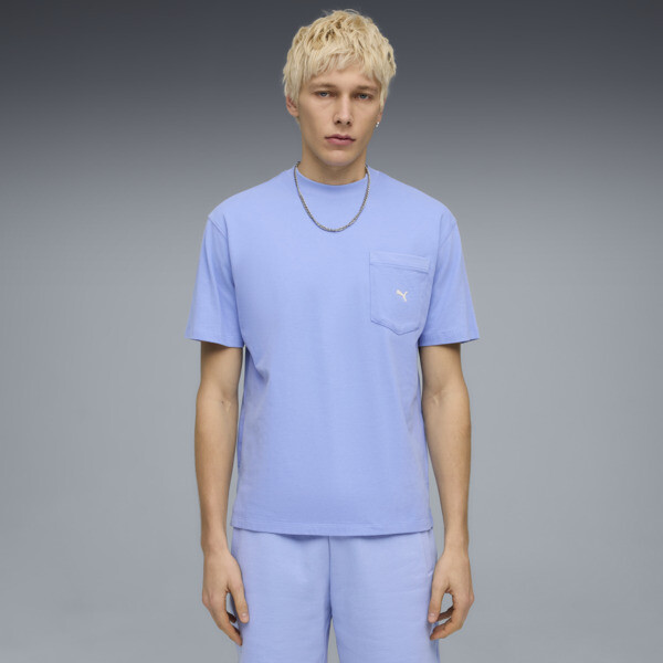 Remera PUMA Select Essentials Pocket para Hombre En Intense Lavender