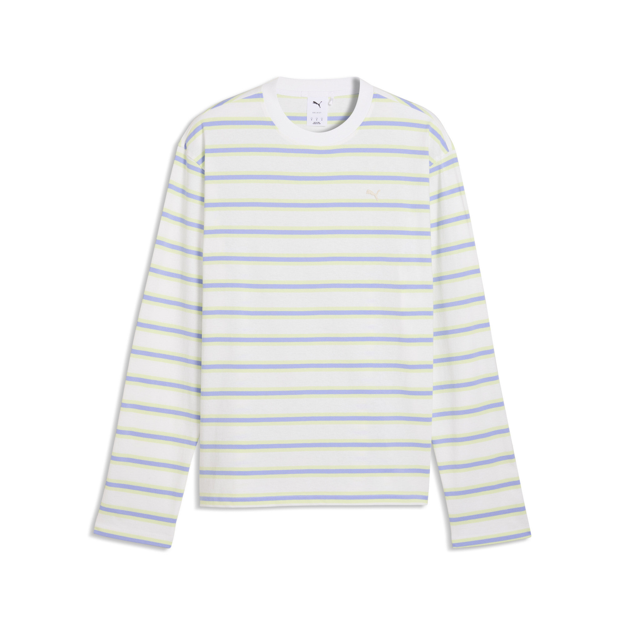 PUMA Select Essentials T-shirt met lange mouwen voor Heren, Wit, Maat M