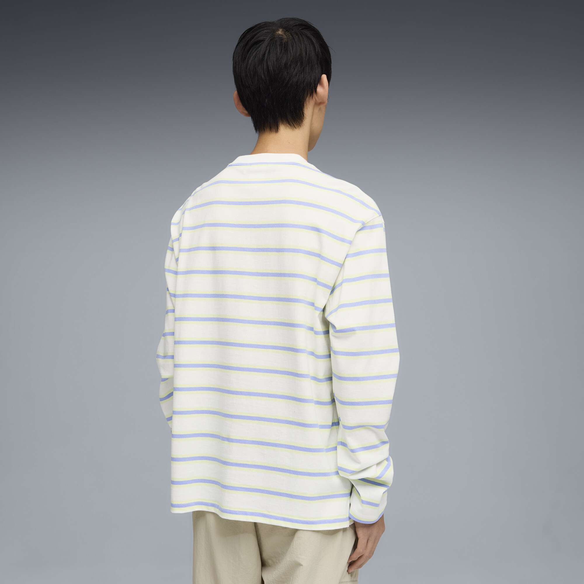 PUMA Select Essentials T-shirt met lange mouwen voor Heren, Wit, Maat M thumbnail 3