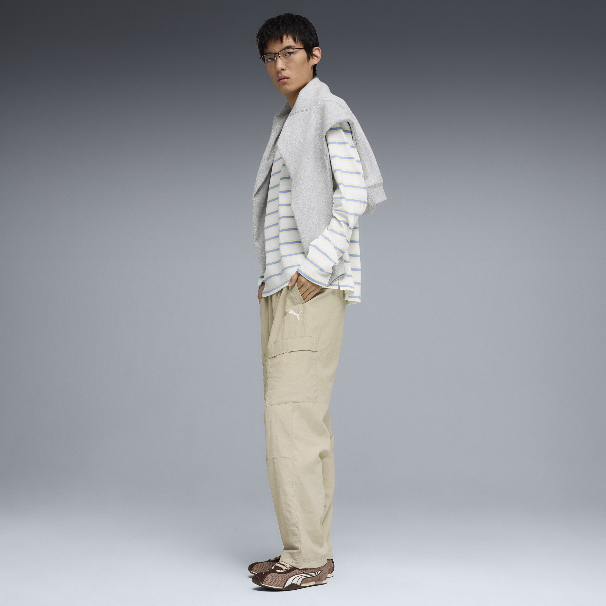 PUMA Select Essentials T-shirt met lange mouwen voor Heren, Wit, Maat M thumbnail 2