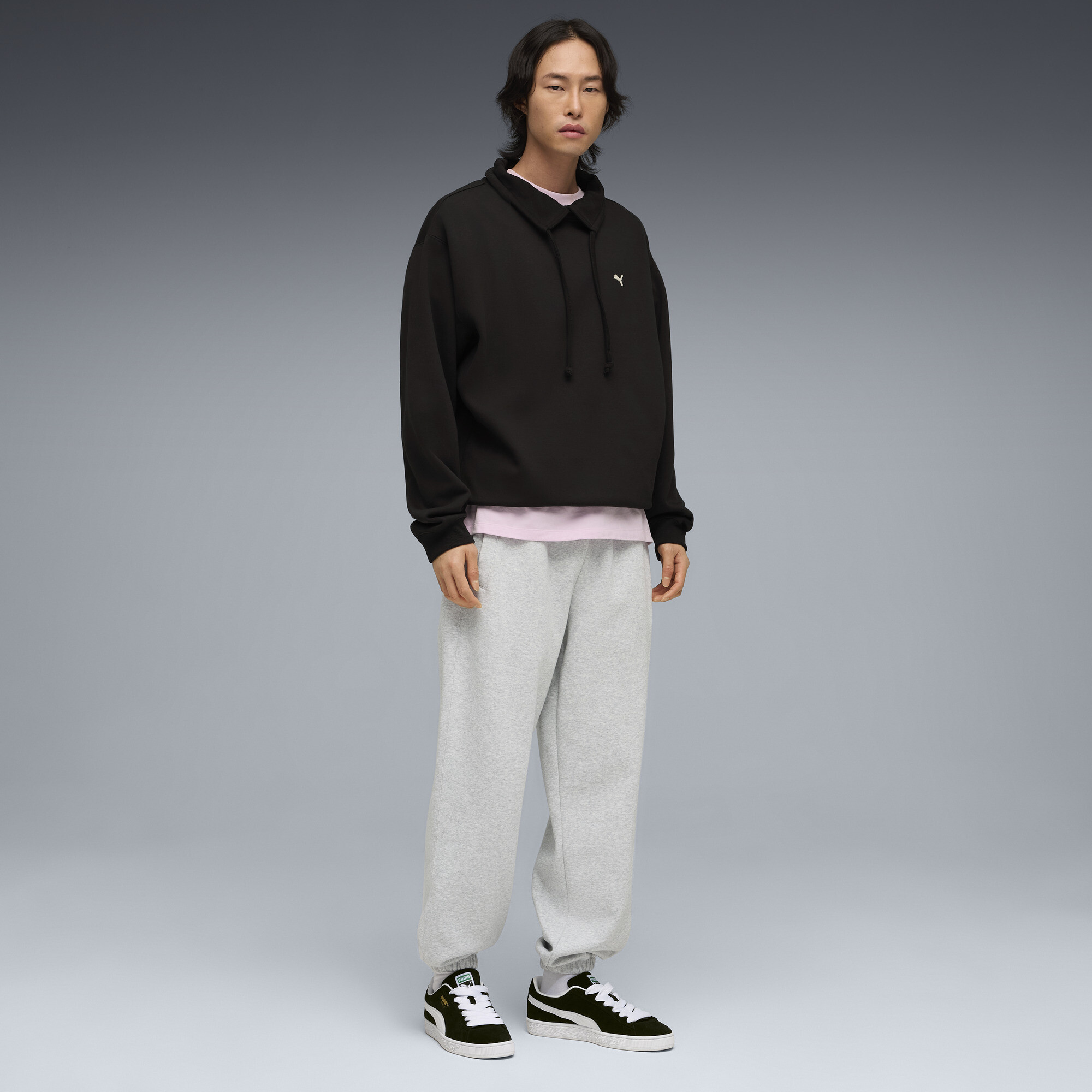 PUMA Select Essentials relaxte sweatpant voor Heren, Grijs, Maat XXL thumbnail 4