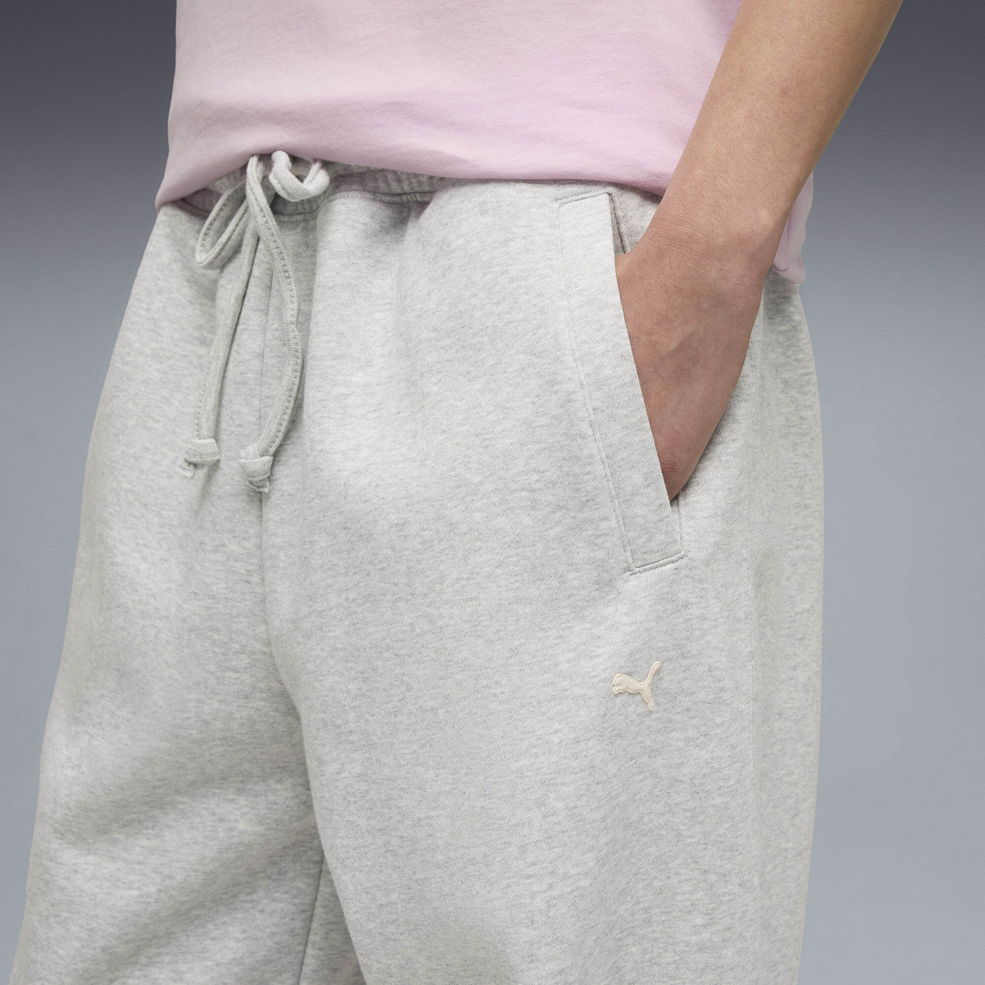 PUMA Select Essentials relaxte sweatpant voor Heren, Grijs, Maat XXL thumbnail 2